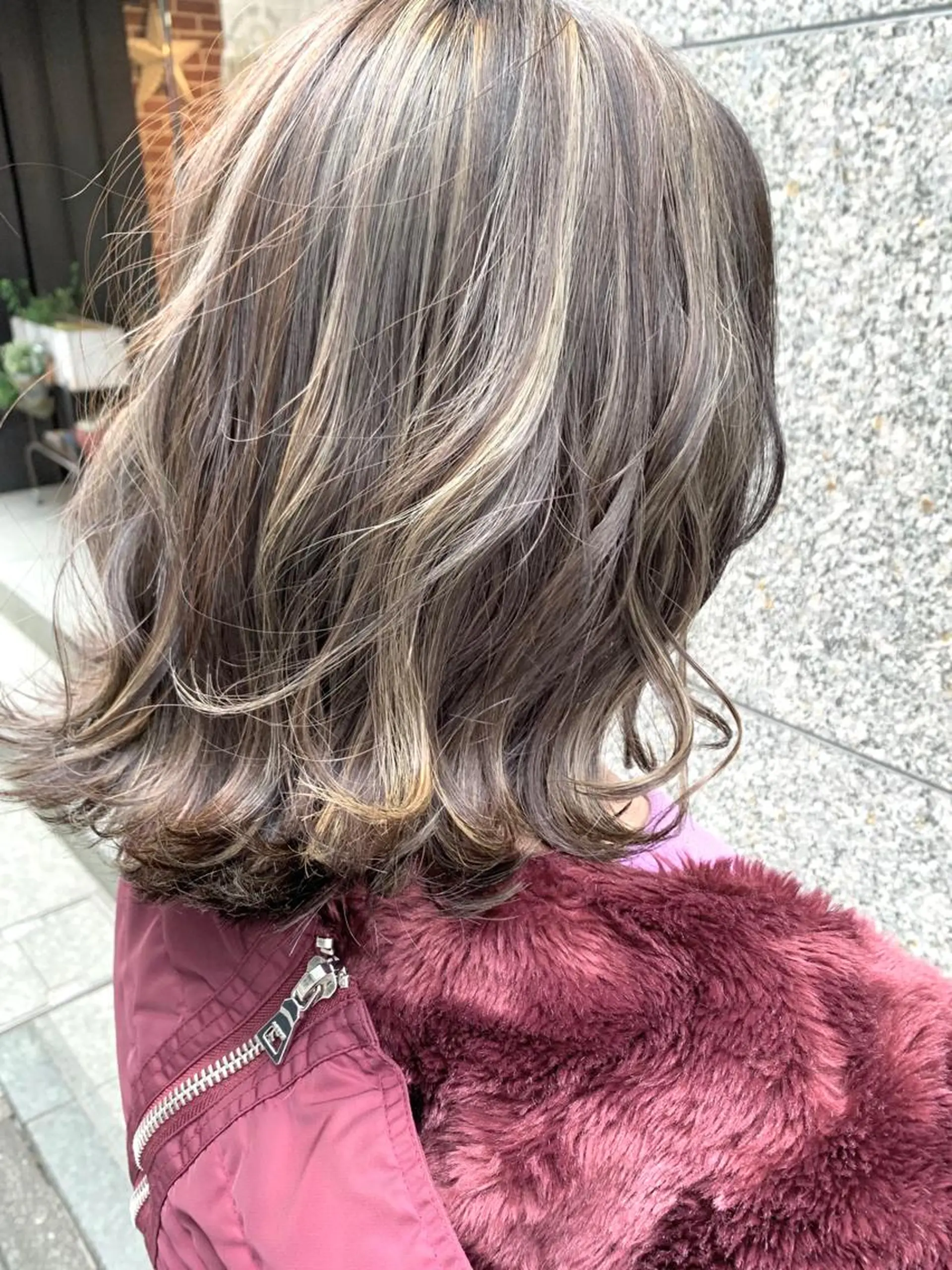 ミディアム カラー ヘアカラー トリートメント 岡崎勇人/レイヤー/ 韓国/ケラチンTRのヘアスタイル