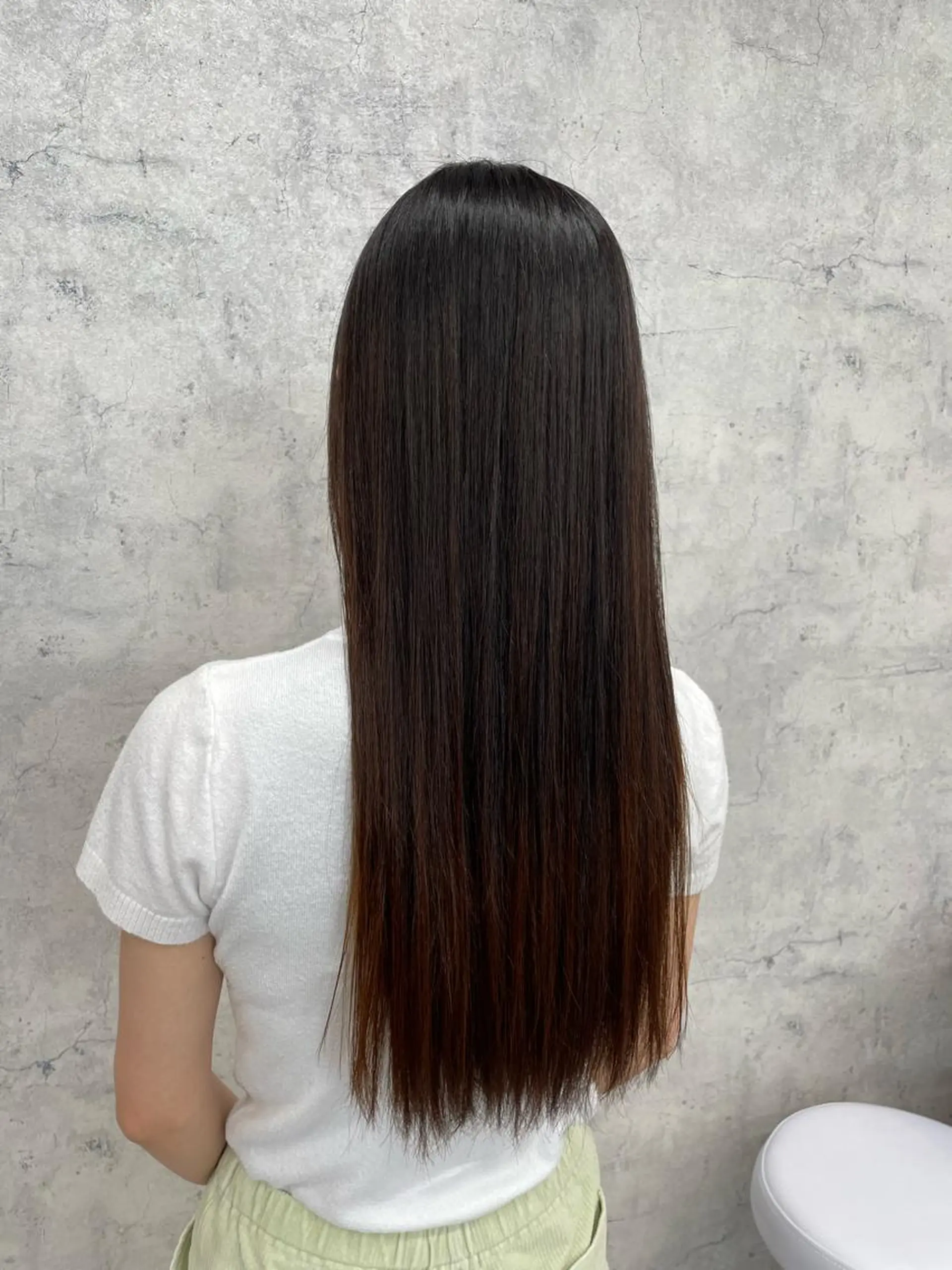 ロング 縮毛矯正 カット 縮毛矯正 似合わせ🌿‬髪質 改善🧸RYUGOのヘアスタイル