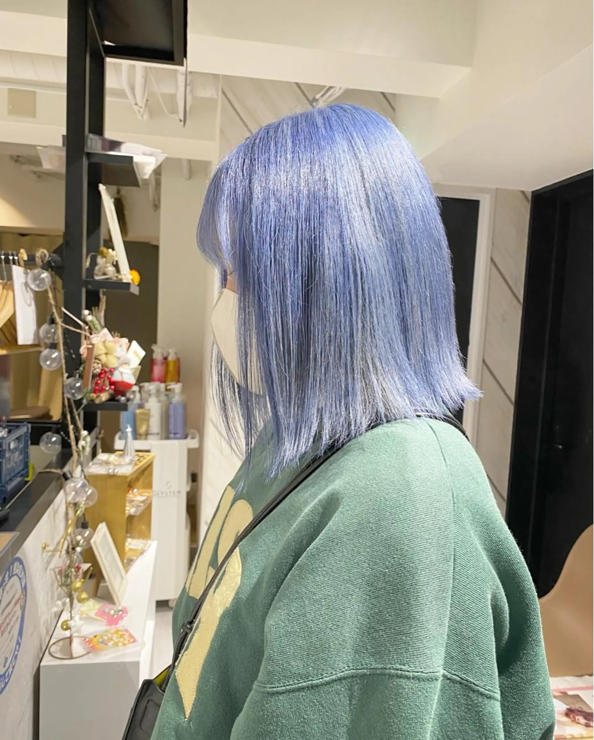 ミディアム デザイン🥇複雑履歴 ハイトーン特化のヘアスタイル