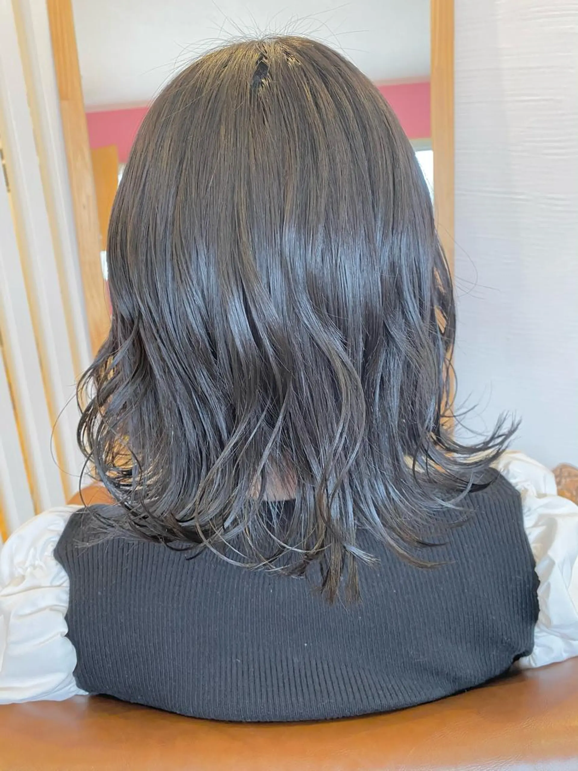 ミディアム カラー ヘアアレンジ Design Color🐰アユミのヘアスタイル