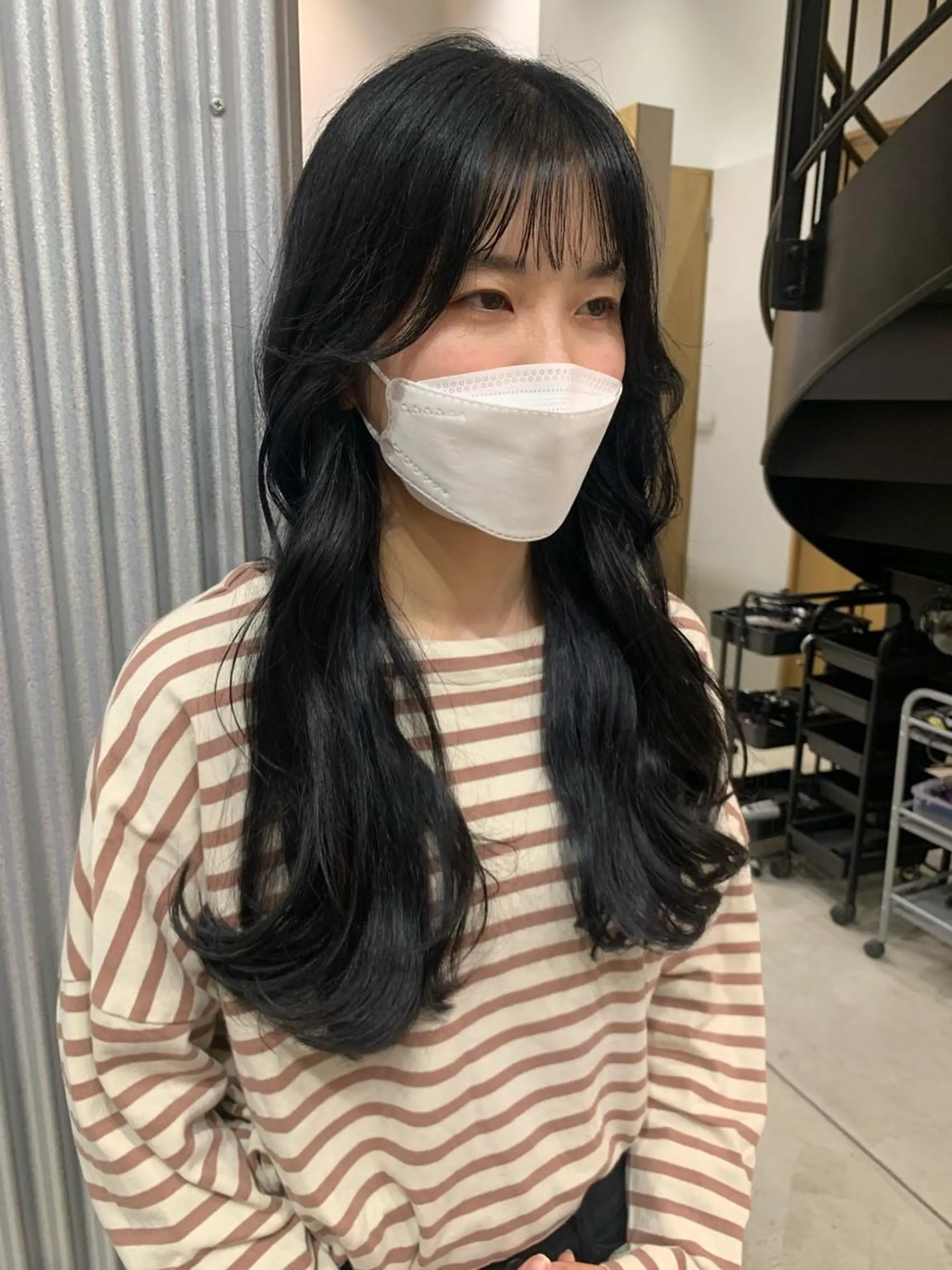 ロング カラー ヘアアレンジ ヘアカラー トリートメント yuka .のヘアスタイル