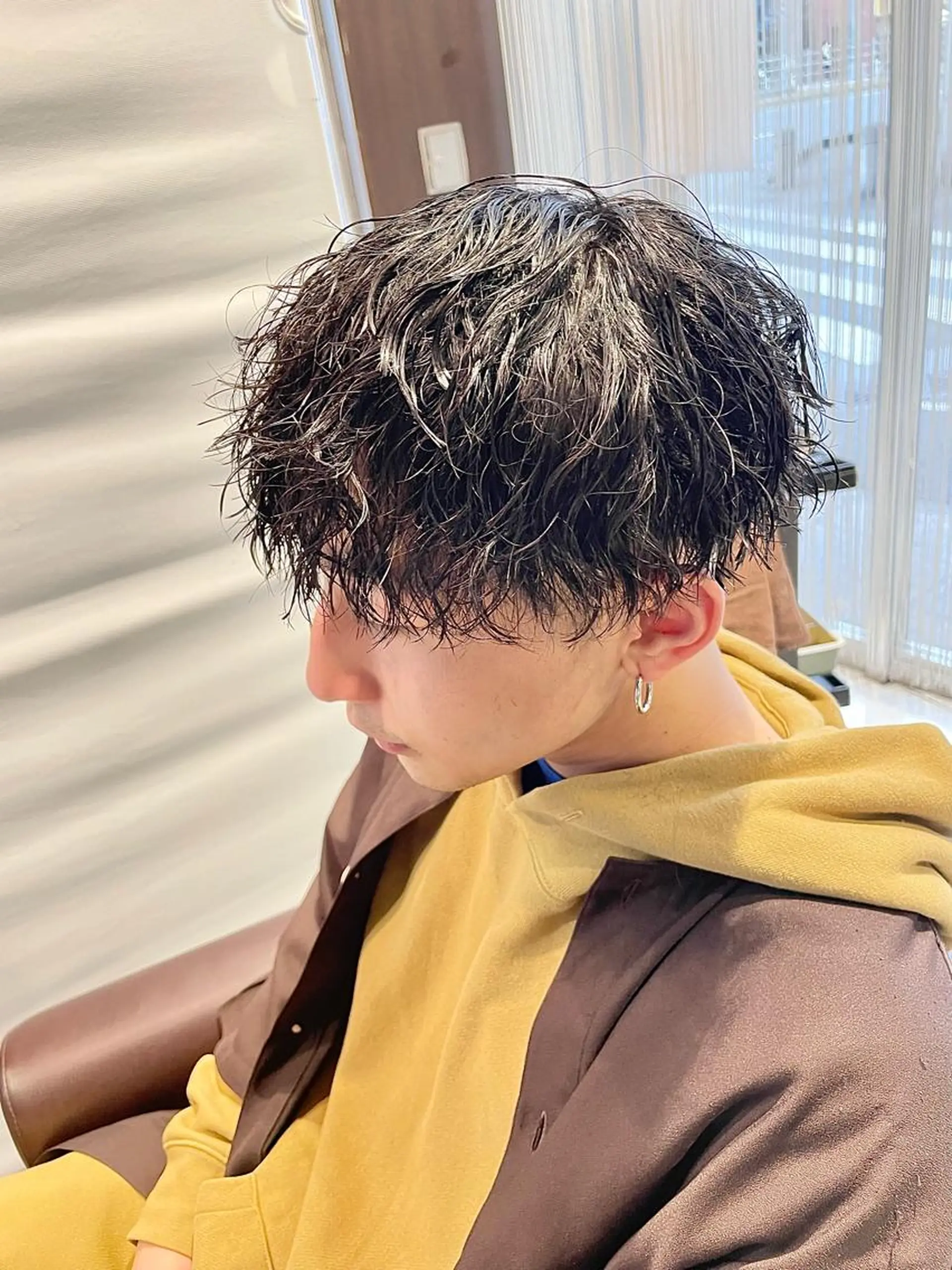 ショート 中島 稔/稲毛メンズパーマのヘアスタイル