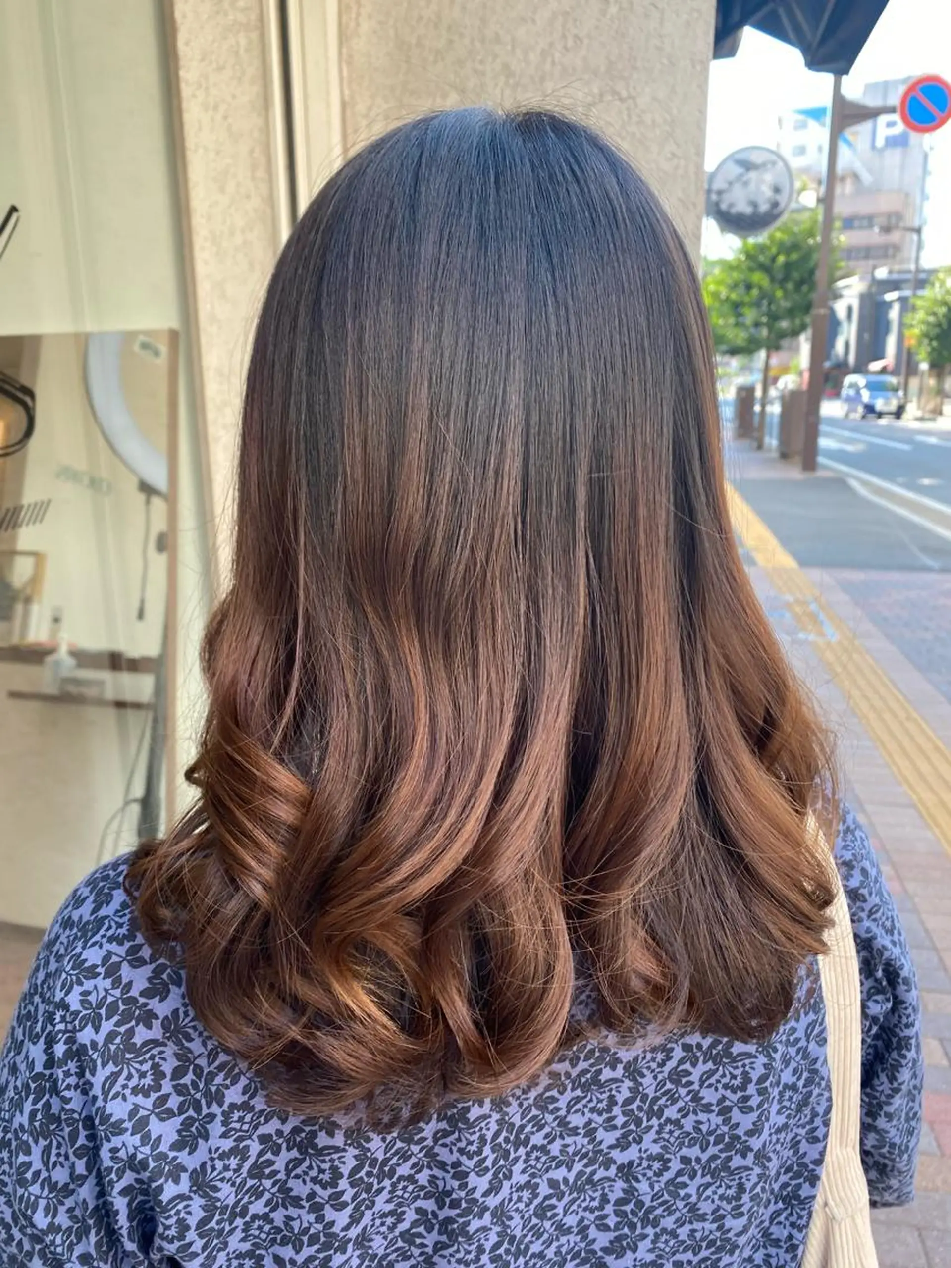 セミロング haru .のヘアスタイル
