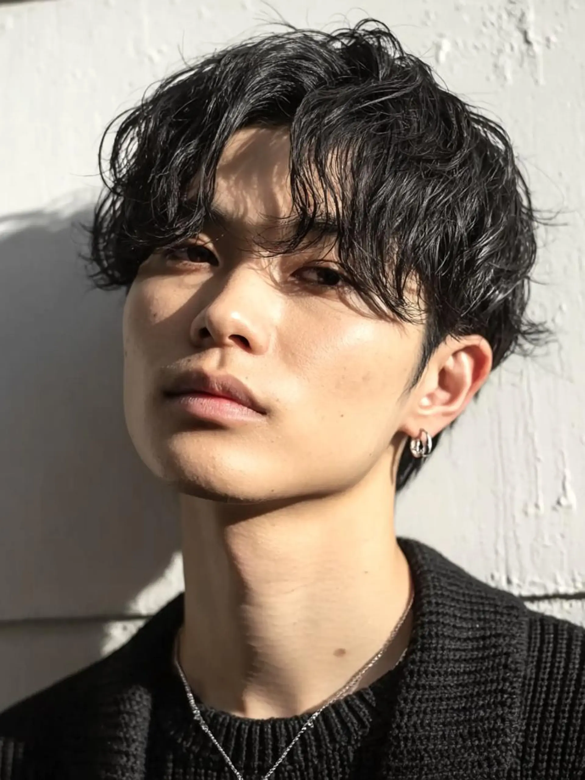 ミディアム カット パーマ 💫お呼ばれヘア💫 men's✨ともえ✨のヘアスタイル