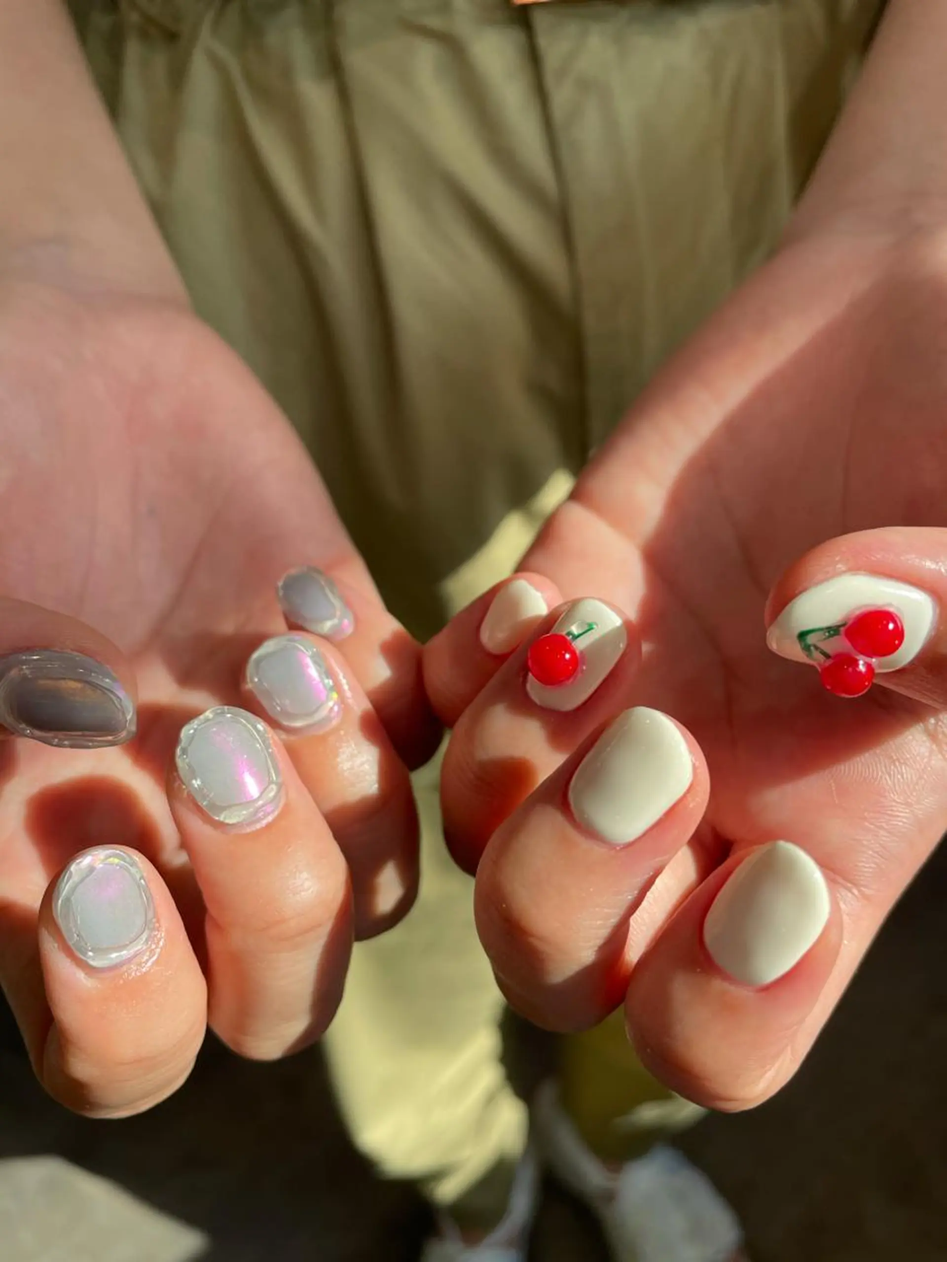 ネイル ハンドネイル ナチュラル透明感🌱 小山美樹子のヘアスタイル