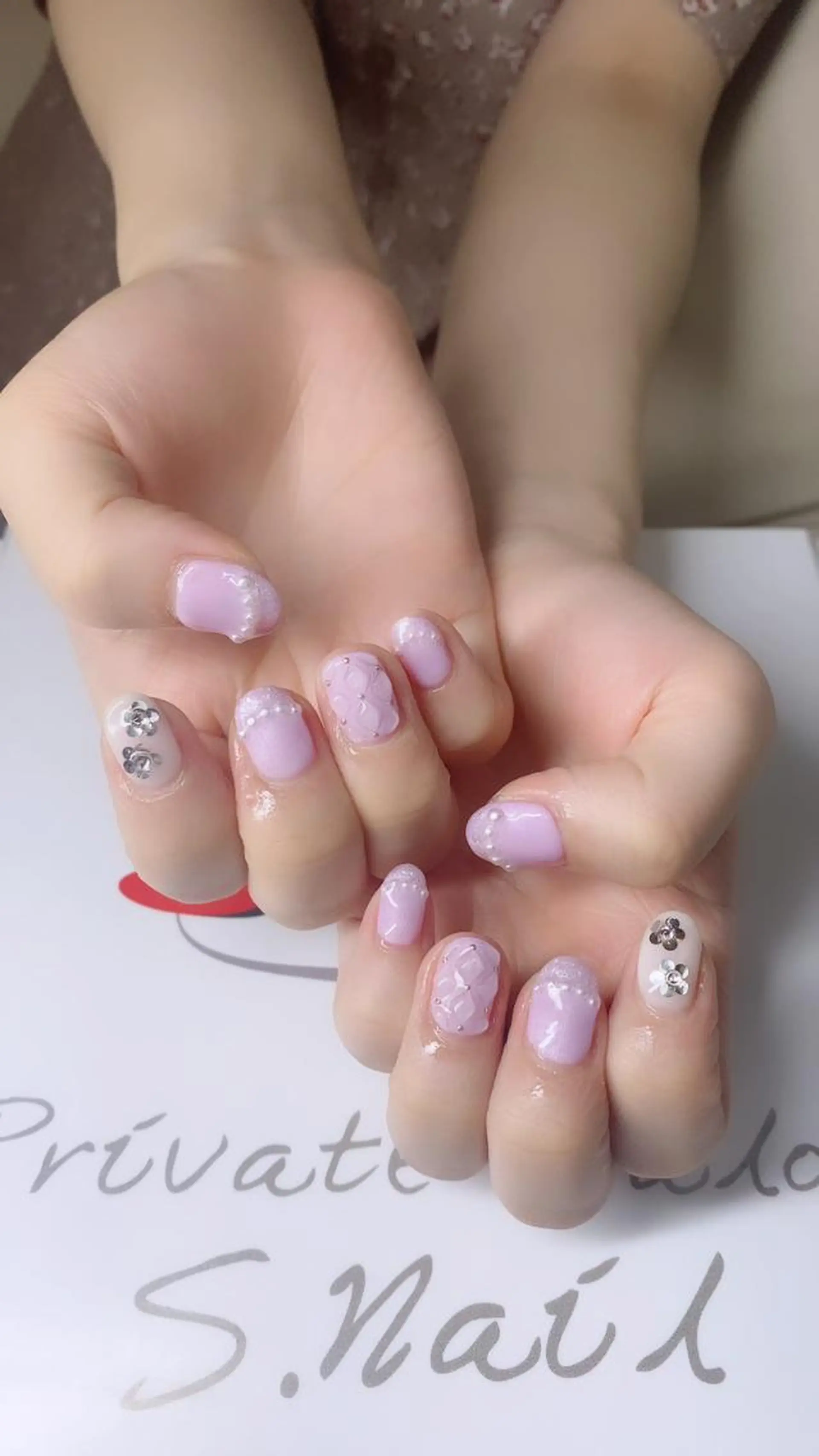 ネイル 西大分S.Nail 𓏲⋆🪸.⋆⸜🫧のネイルデザイン