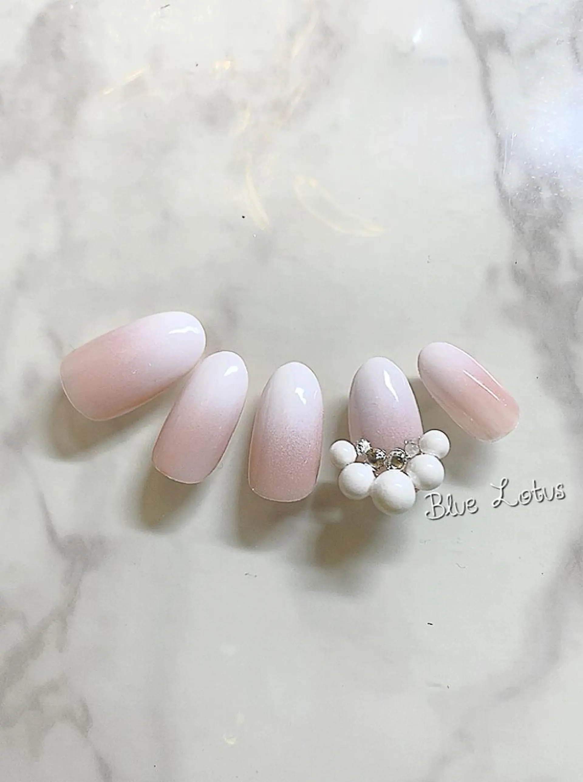 ネイル ブライダルネイル 三浦 藍のネイルデザイン