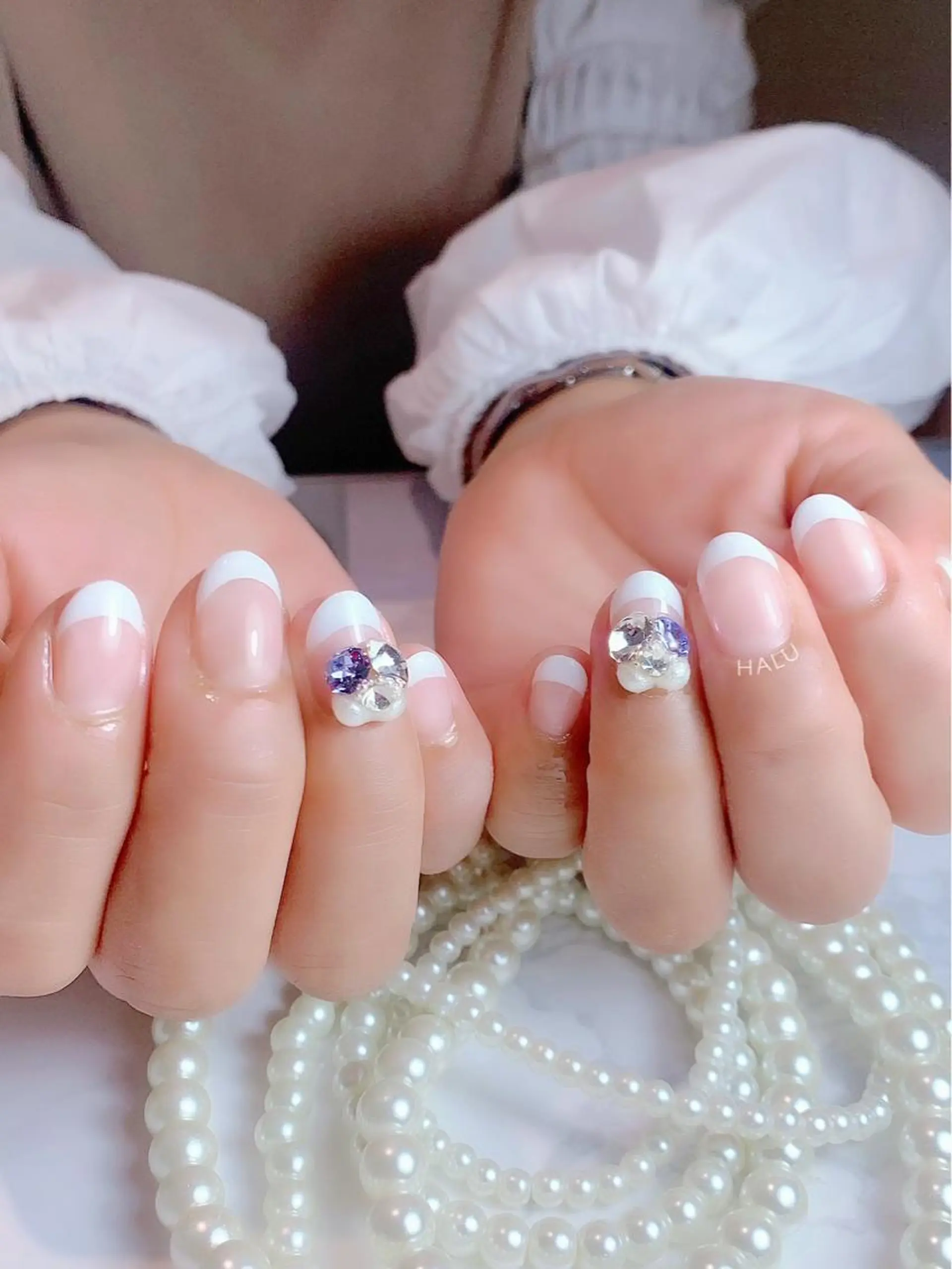 ネイル フレンチネイル HALU ハルのネイルデザイン