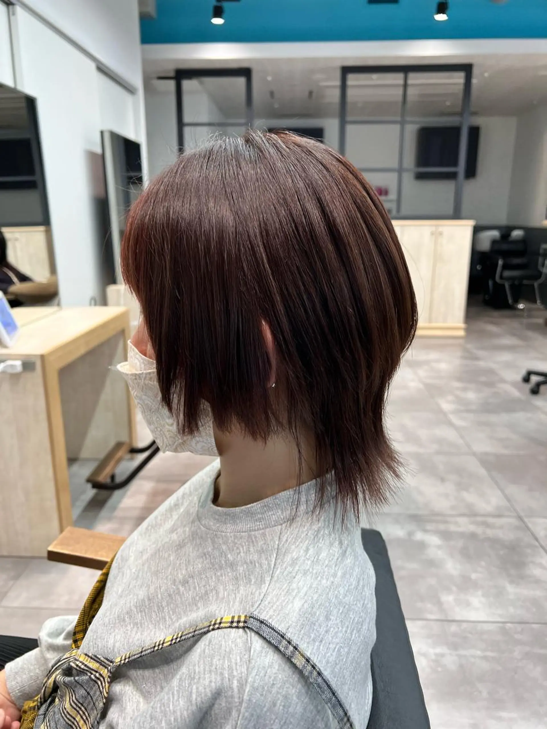 ミディアム 🌞レイヤー×カラー 前川那津美🌞のヘアスタイル