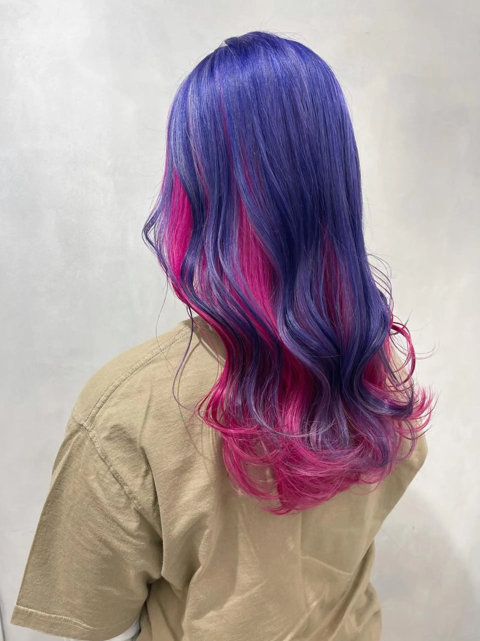 セミロング カラー 🦋レイヤーカット ミドリカワ🦋のヘアスタイル