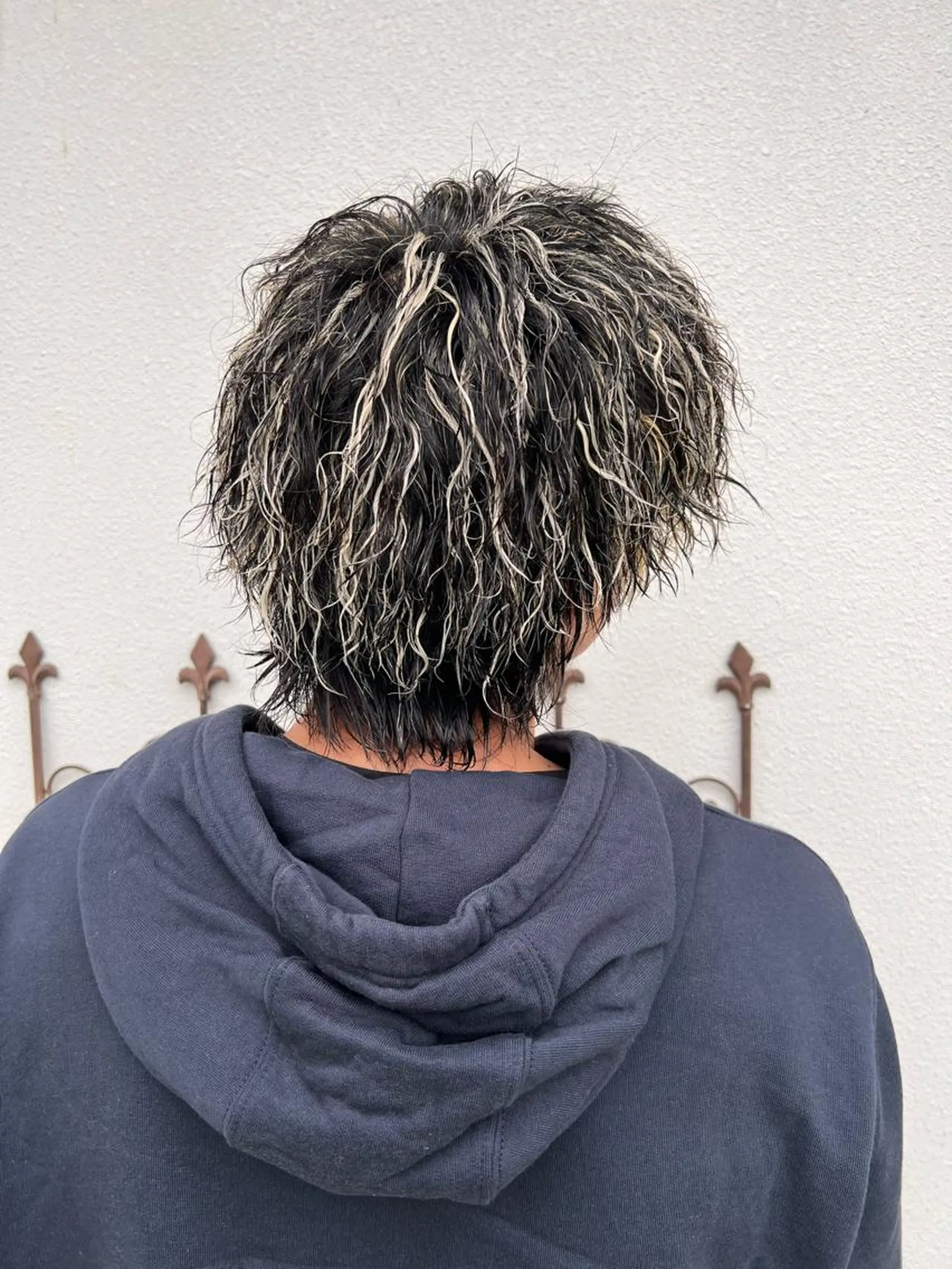 カラー パーマ メンズ カット ヘアカラー パーマ 守屋 智紀のヘアスタイル