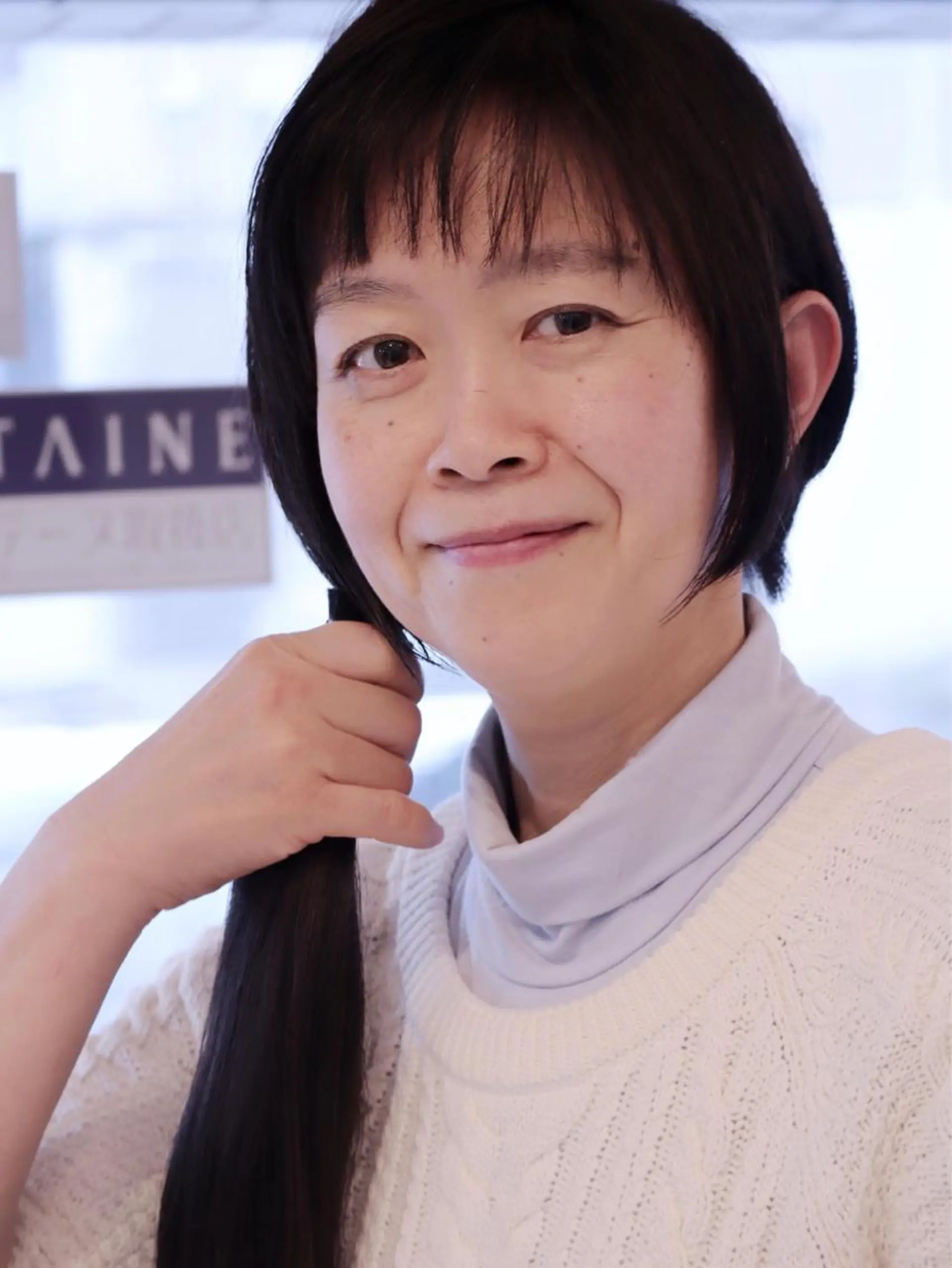 ロング カット 色タイプ診断 ❤️Umi❤️のヘアスタイル