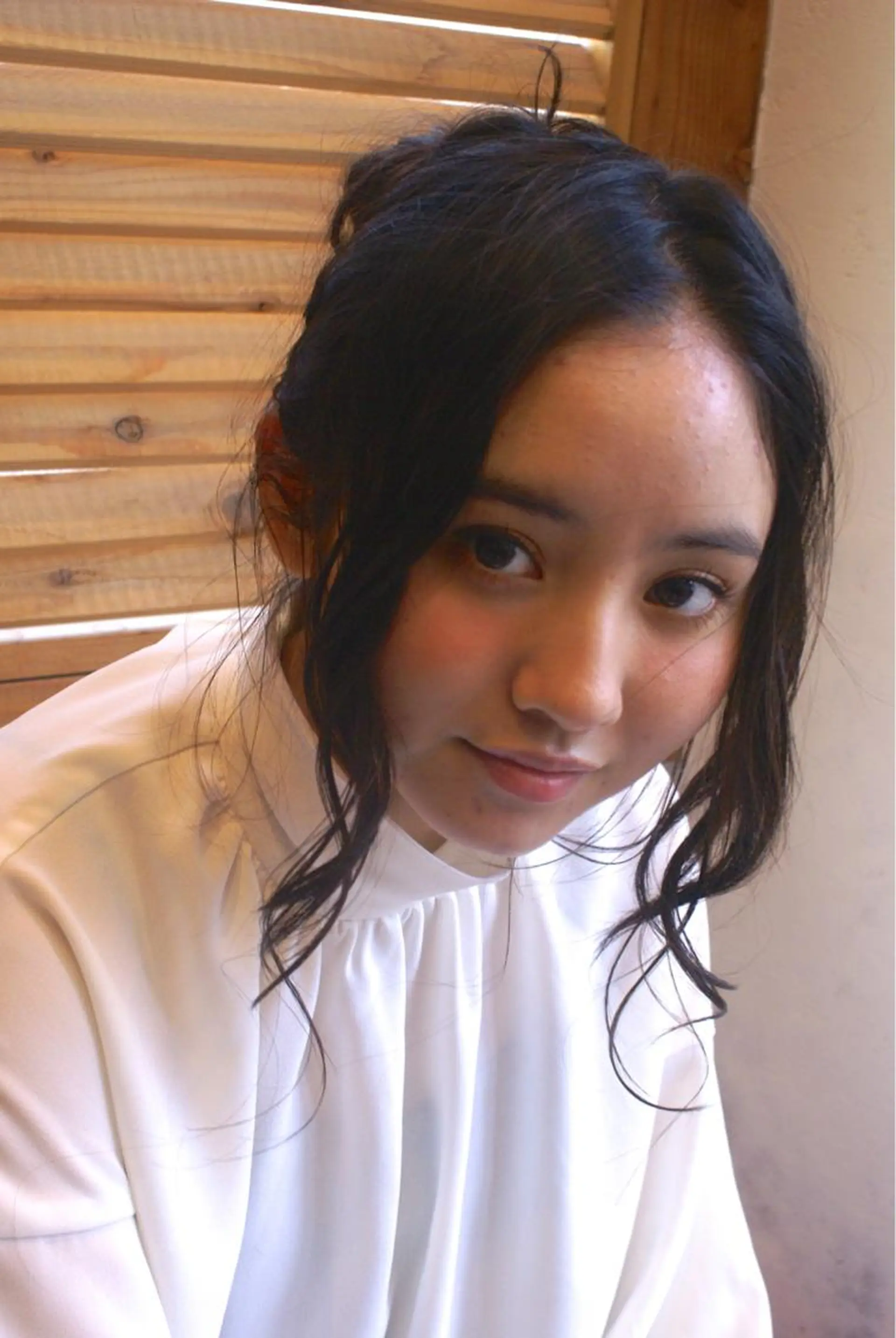 ロング カラー パーマ ヘアアレンジ 仲間 菜々世のヘアスタイル