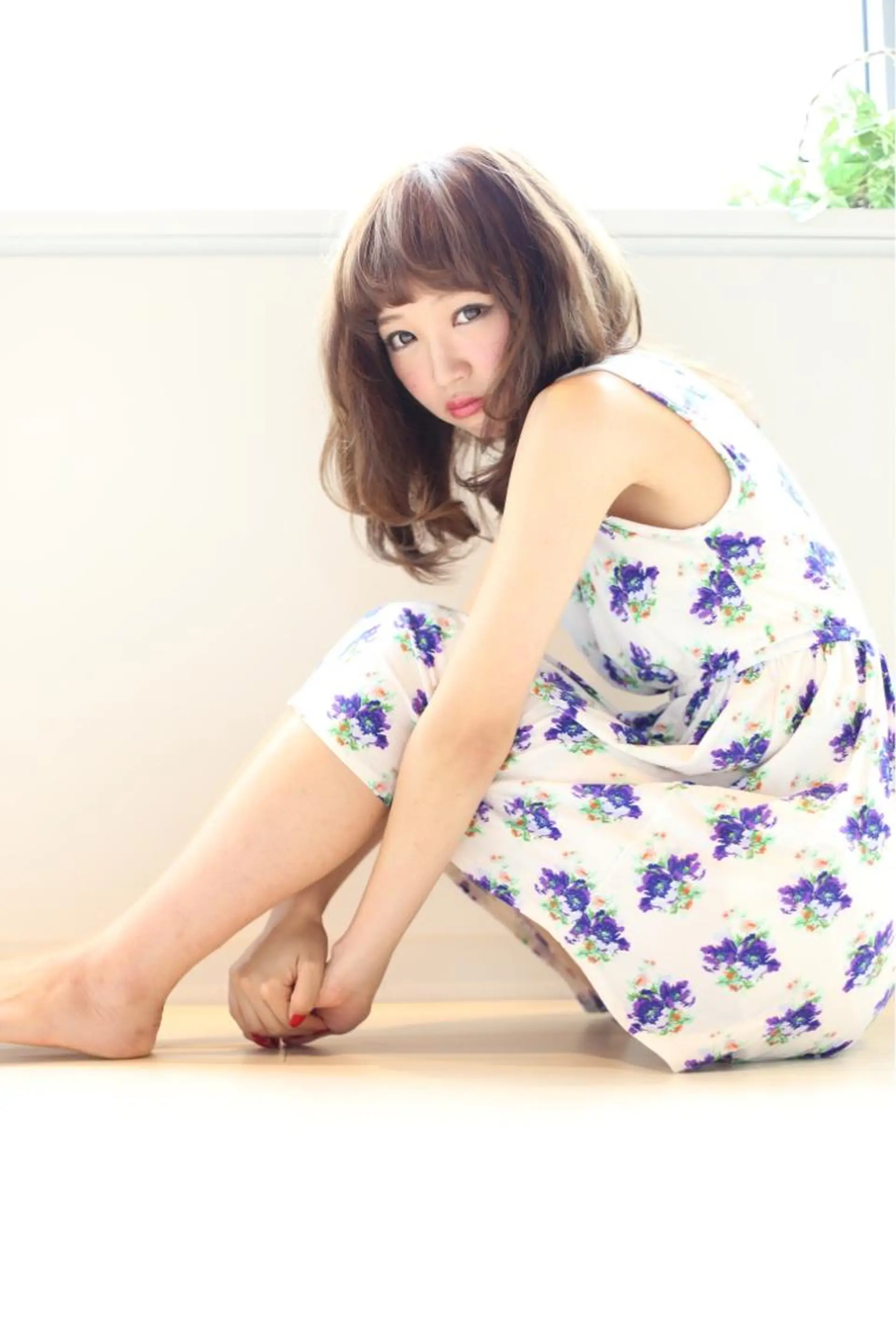 ミディアム パーマ/ボブ/ 佐々木翔のヘアスタイル