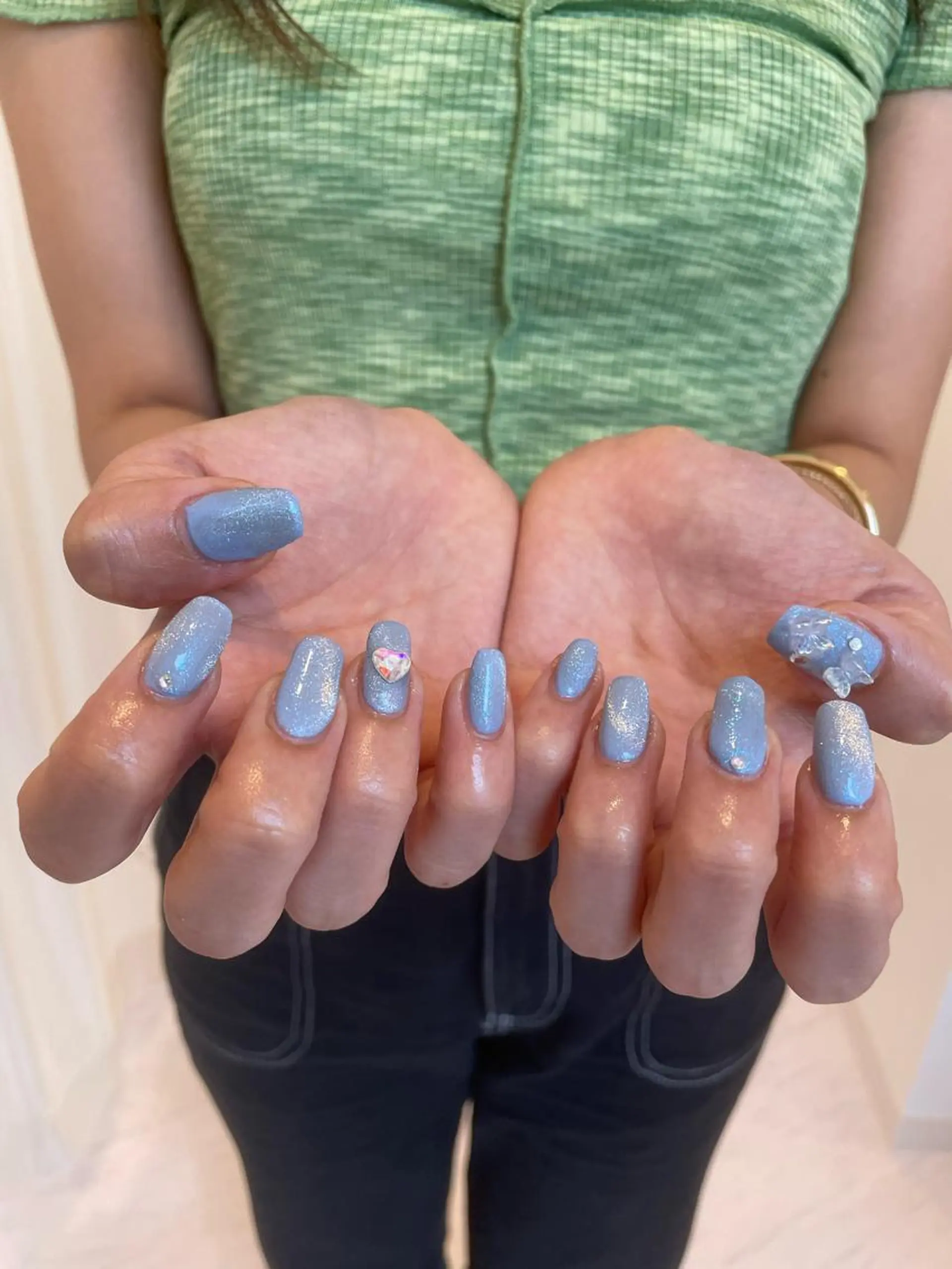 ネイル 束感まつ毛/ネイル/ LED♥KIRARAのマツエク・マツパデザイン