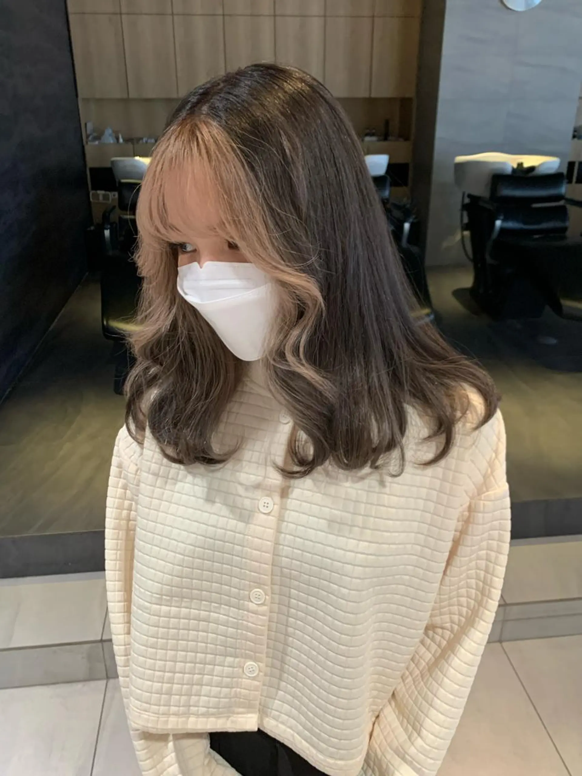 セミロング カラー パーマ ヘアアレンジ メンズ キッズ ネイル マツエク・マツパ 酸性ストレート 髪質改善大槻勇樹のヘアスタイル