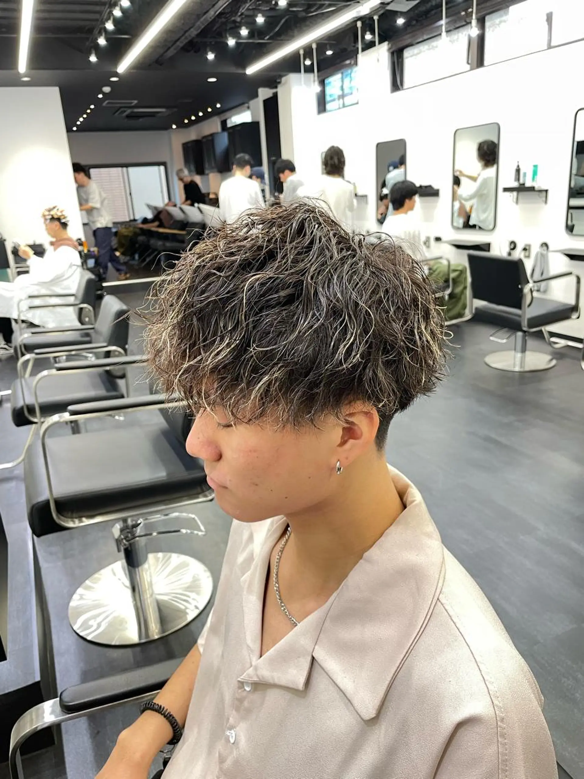 カラー パーマ メンズ カット ヘアカラー パーマ ✨メンズ特化✨鈴木 遼太のヘアスタイル