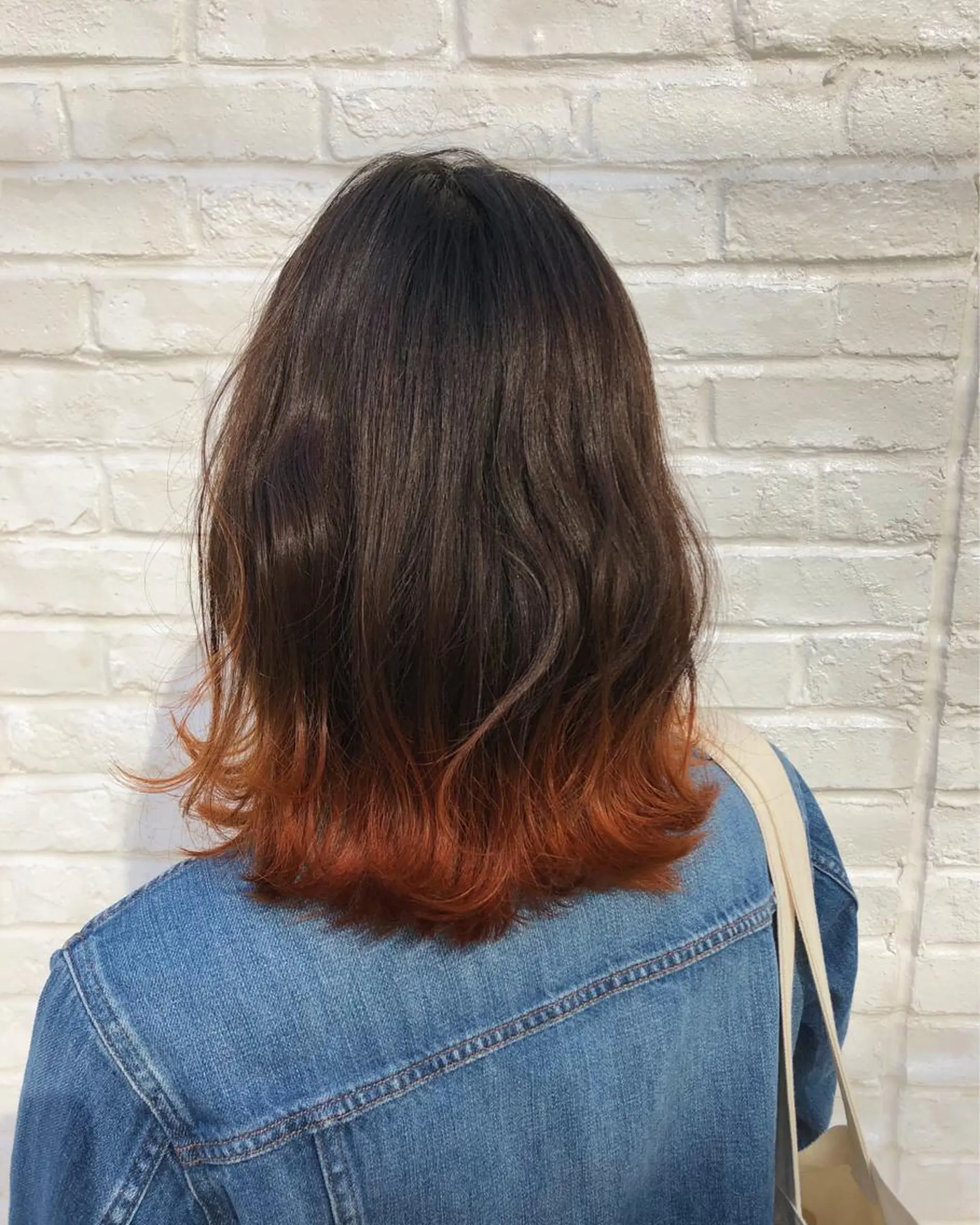 カラー ハロウィン レイヤーカット 古川洋之のヘアスタイル