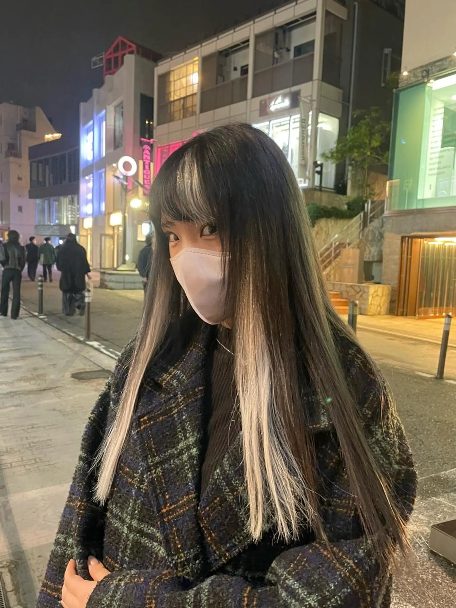 ミディアム カラー ヘアアレンジ エクステ ヘアカラー トリートメント ヘアセット 柔らかカラー/ レイヤーYUTO🧋のヘアスタイル