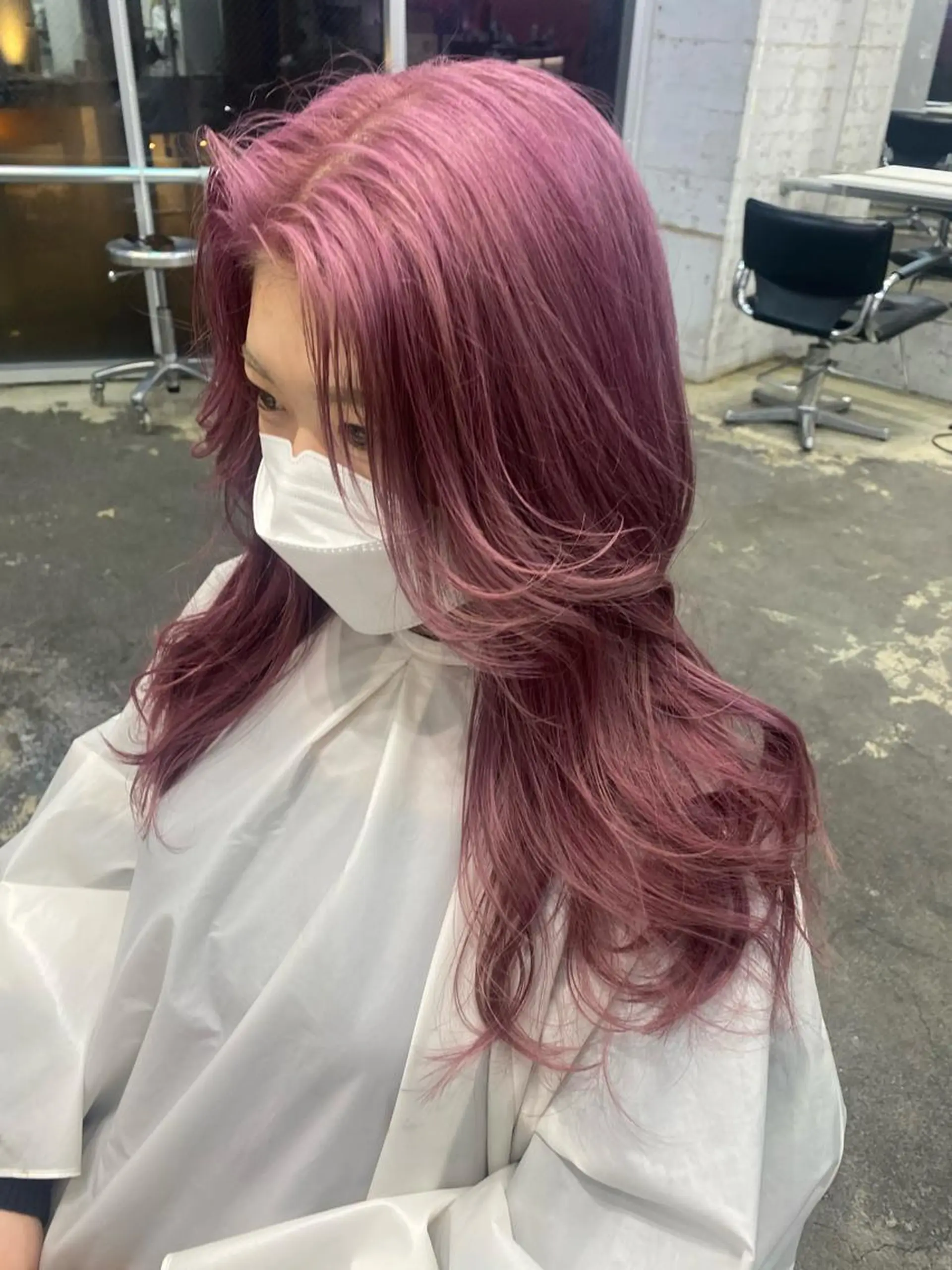 ロング カラー 💗💗韓国レイヤー yu-ki💗💗のヘアスタイル