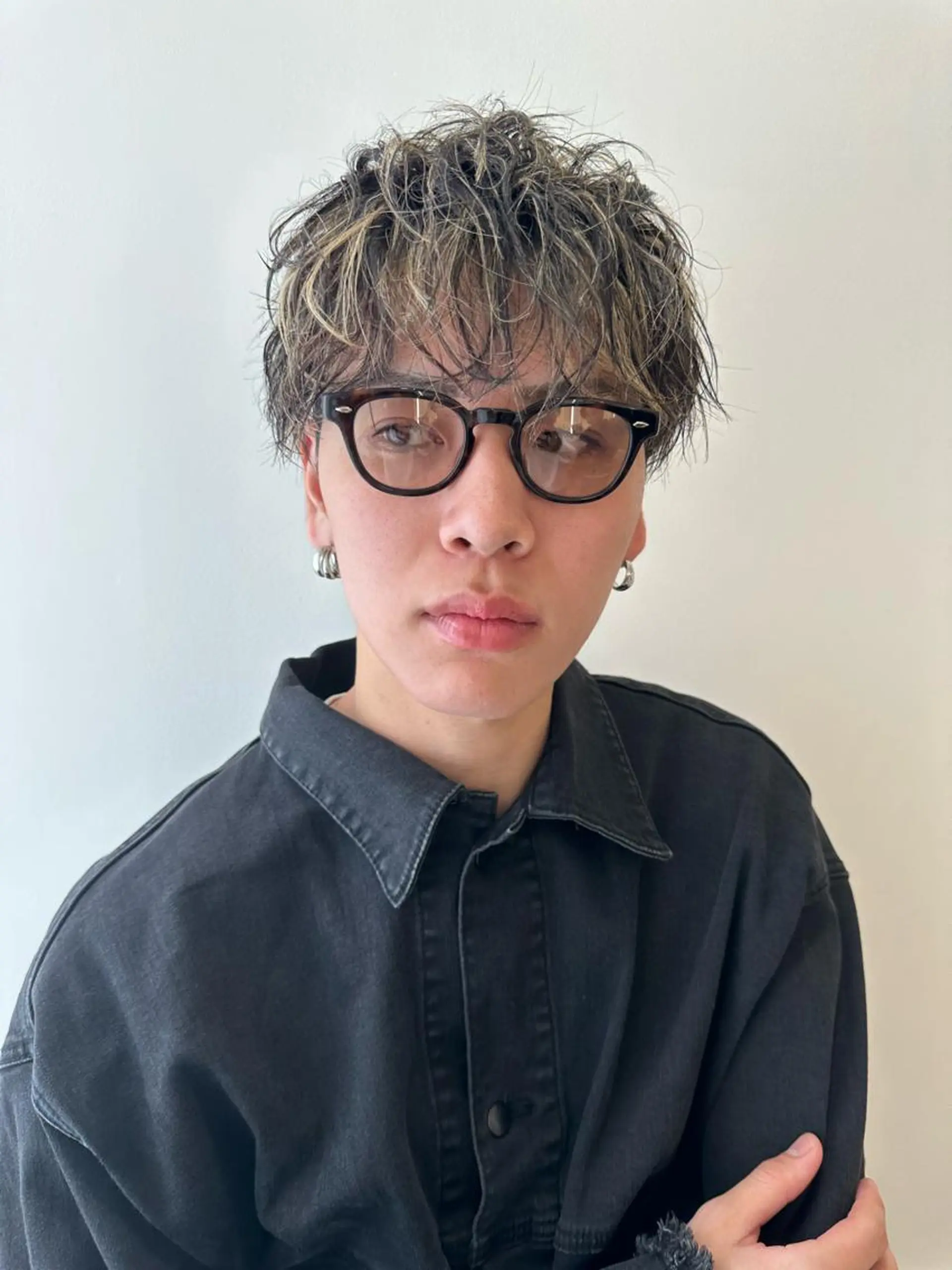 カラー パーマ メンズ メンズパーマ特化🔥 ツイスパ/シャドウのヘアスタイル