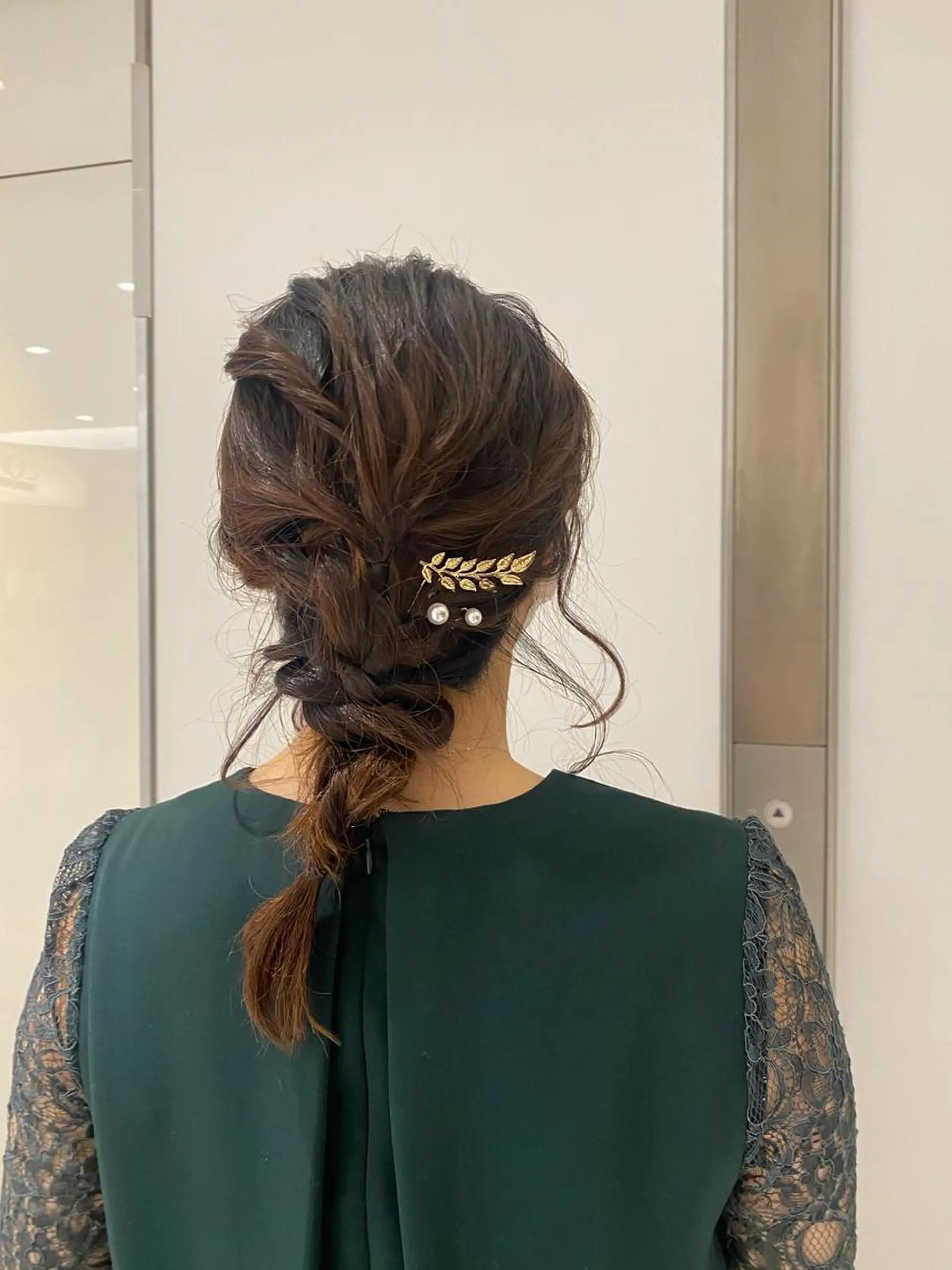 セミロング ヘアセット ❤️パーマ美容師✂︎ 井口美緒のヘアスタイル