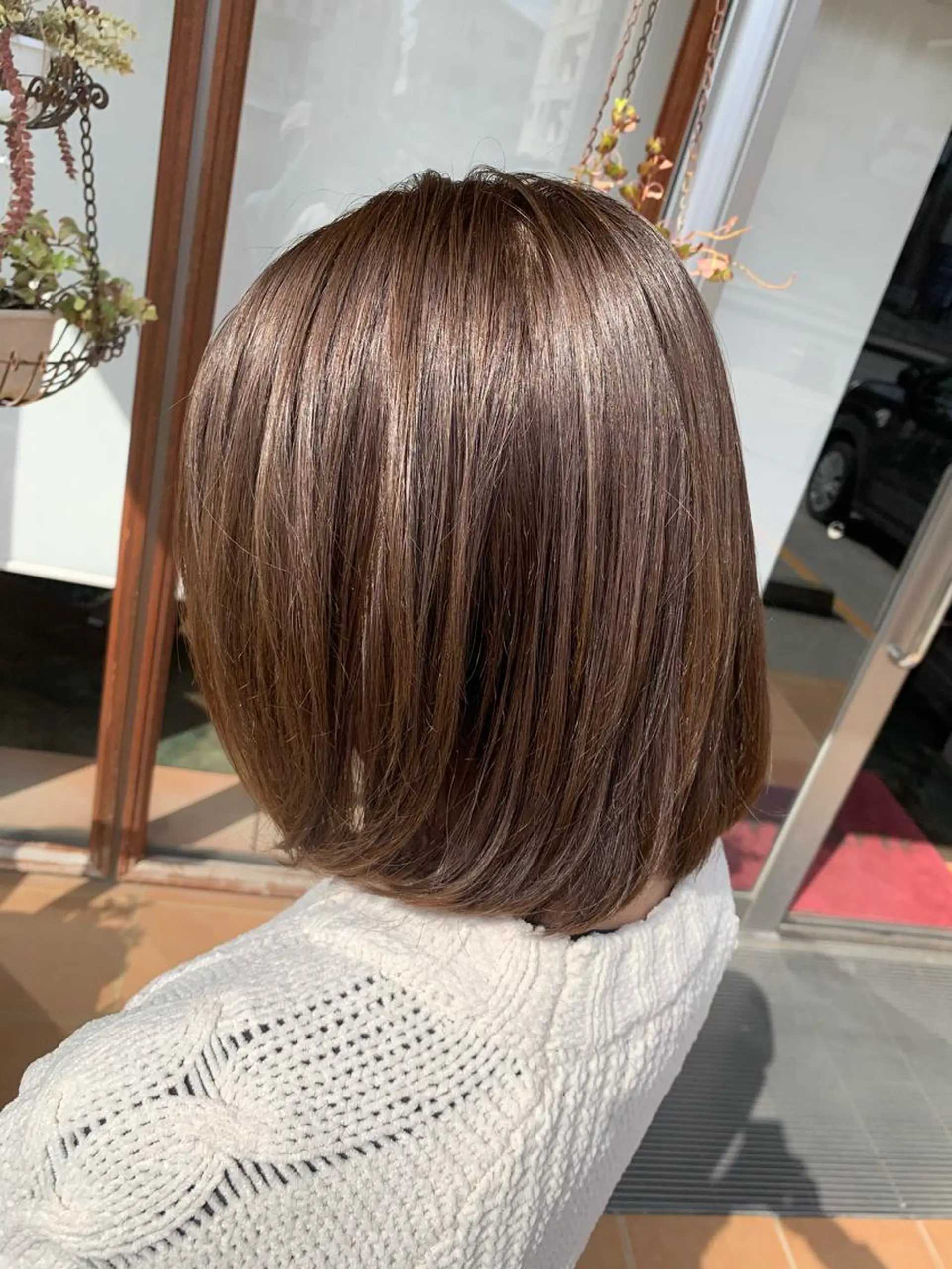 ミディアム カラー 屋比久 一樹のヘアスタイル