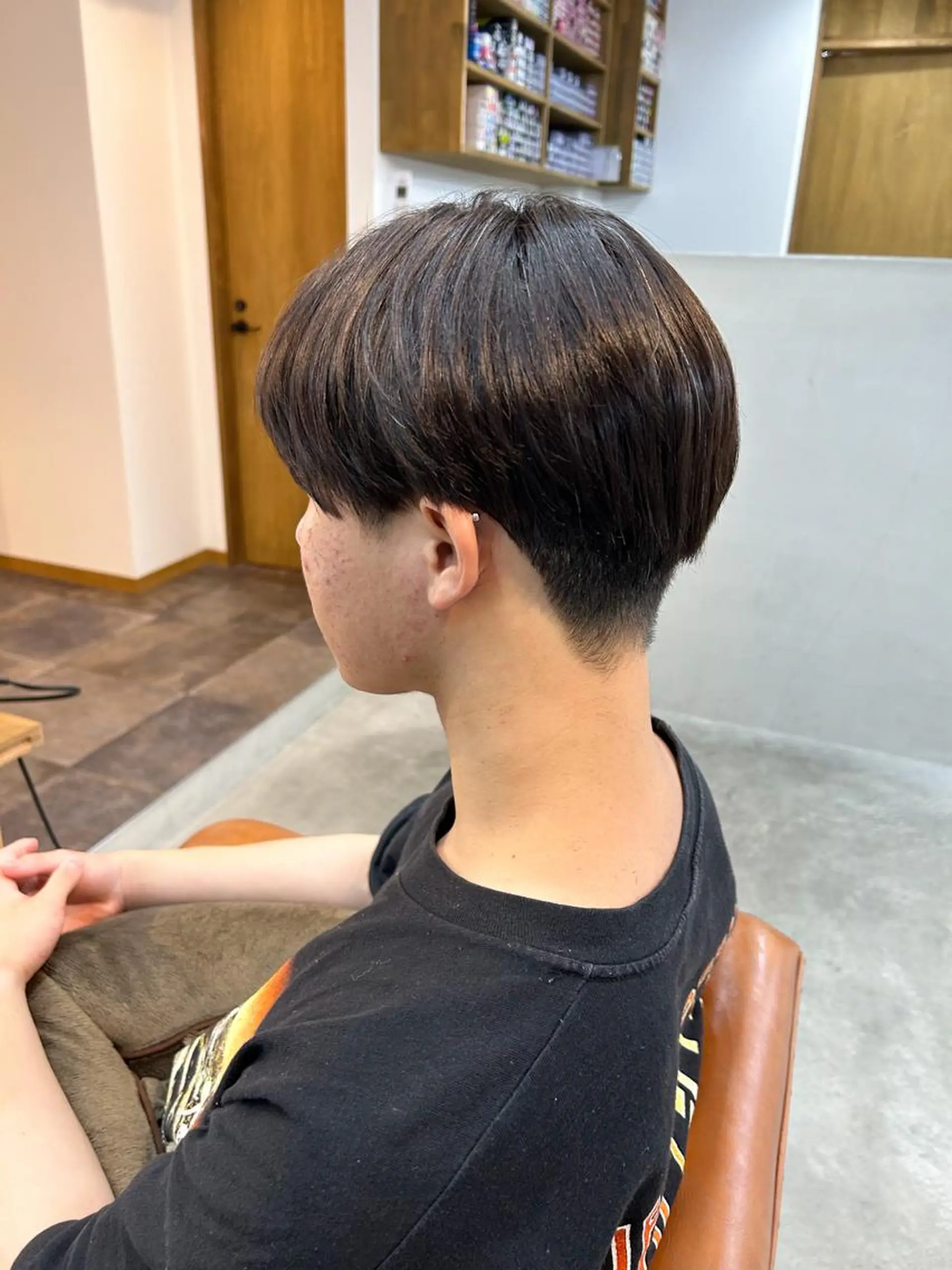 メンズ マッシュ 刈り上げ cirrus🕊 山縣あかりのヘアスタイル
