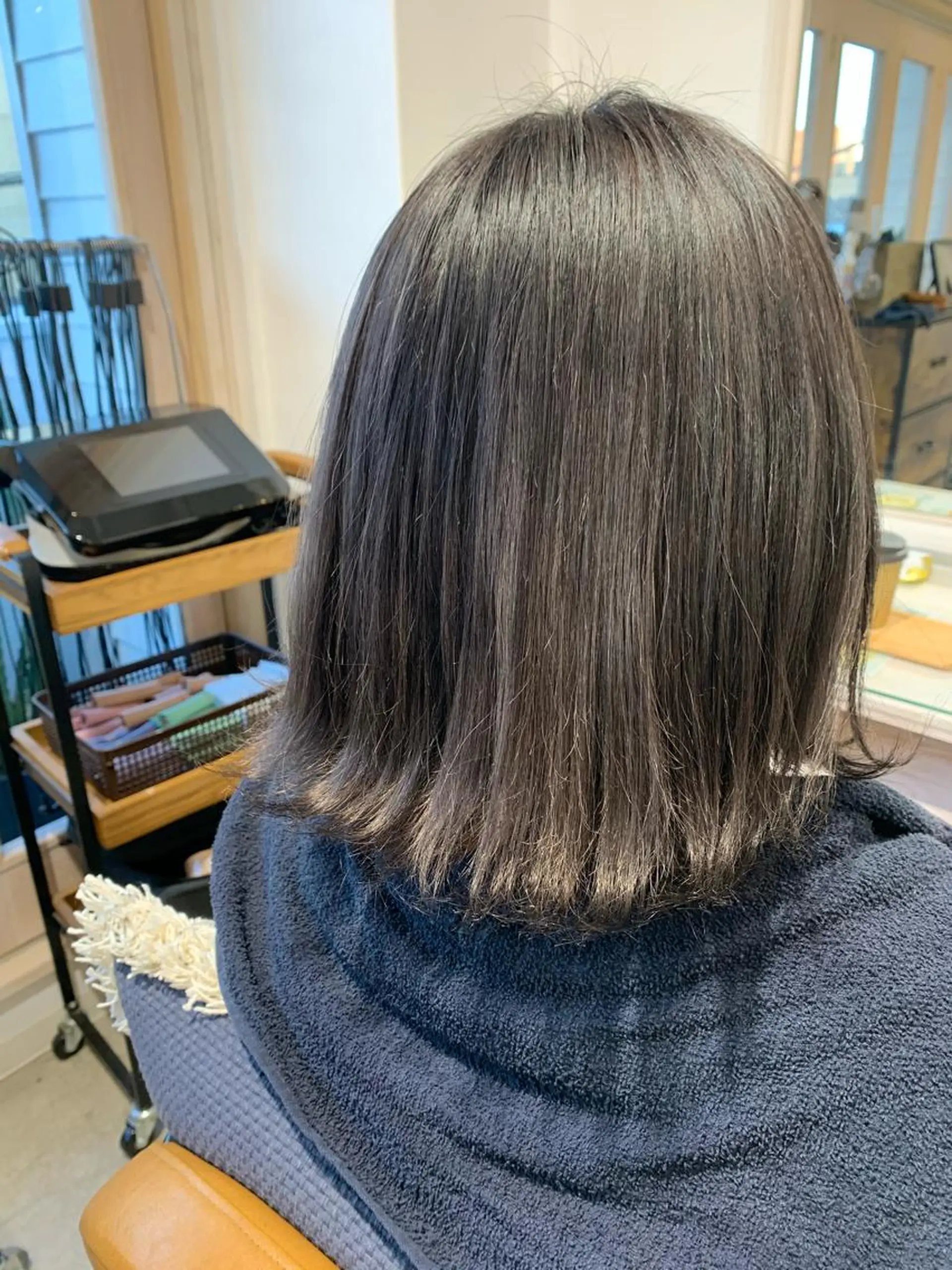 ミディアム カラー パーマ ヘアアレンジ ネイル マツエク・マツパ Sia中野新橋 『JUNYA』のヘアスタイル