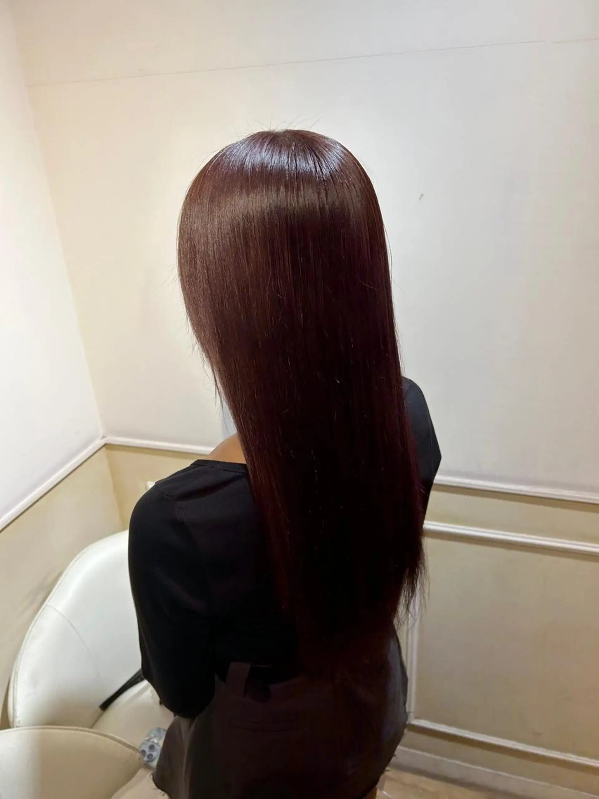 ロング カラー レイヤーカット/ 縮毛矯正🇰🇷早坂のヘアスタイル