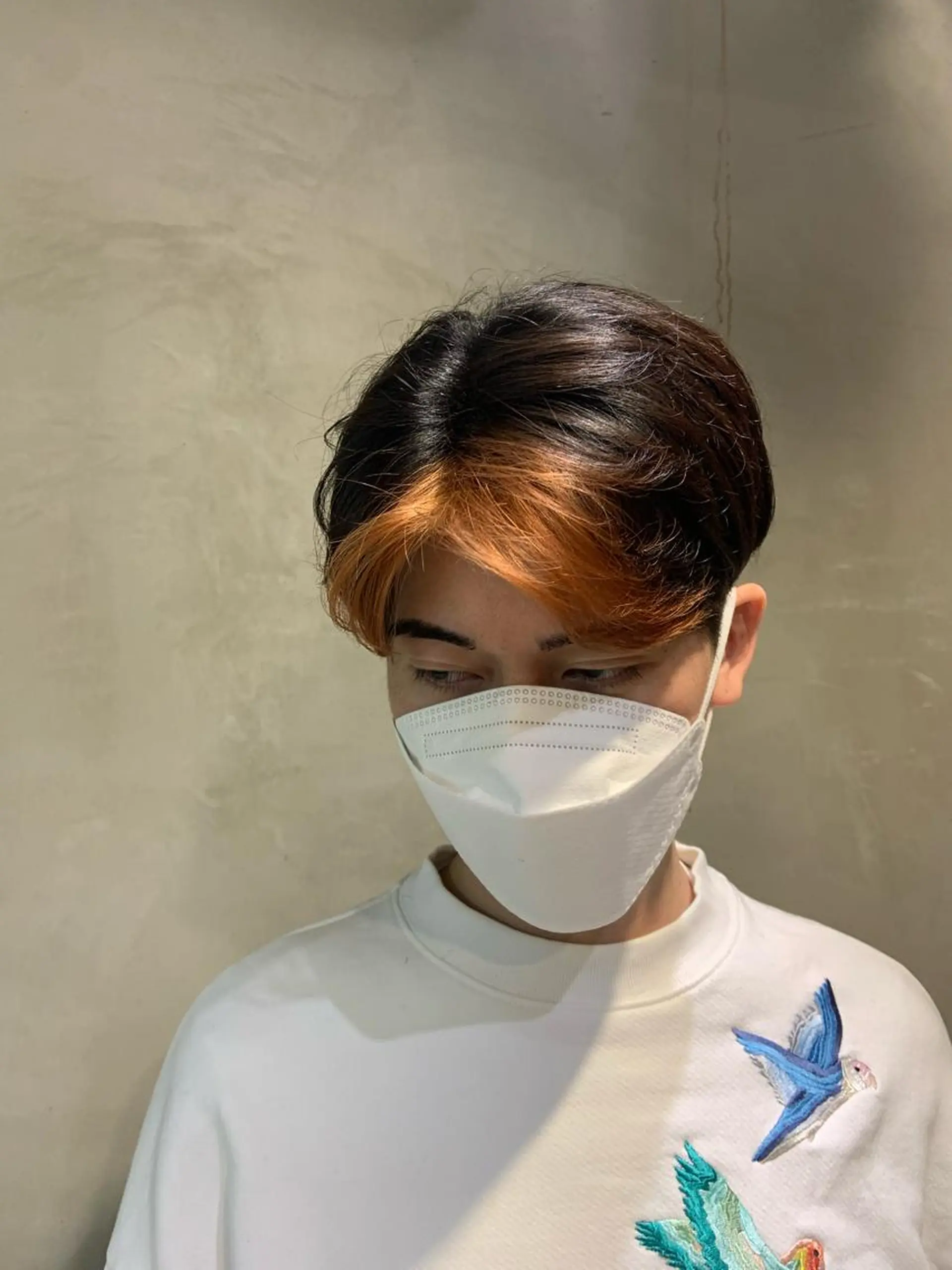 カラー メンズ ミストバング  フェイスフレーミング カット ヘアカラー トリートメント ✨メンズスタイル✨ Daiのヘアスタイル