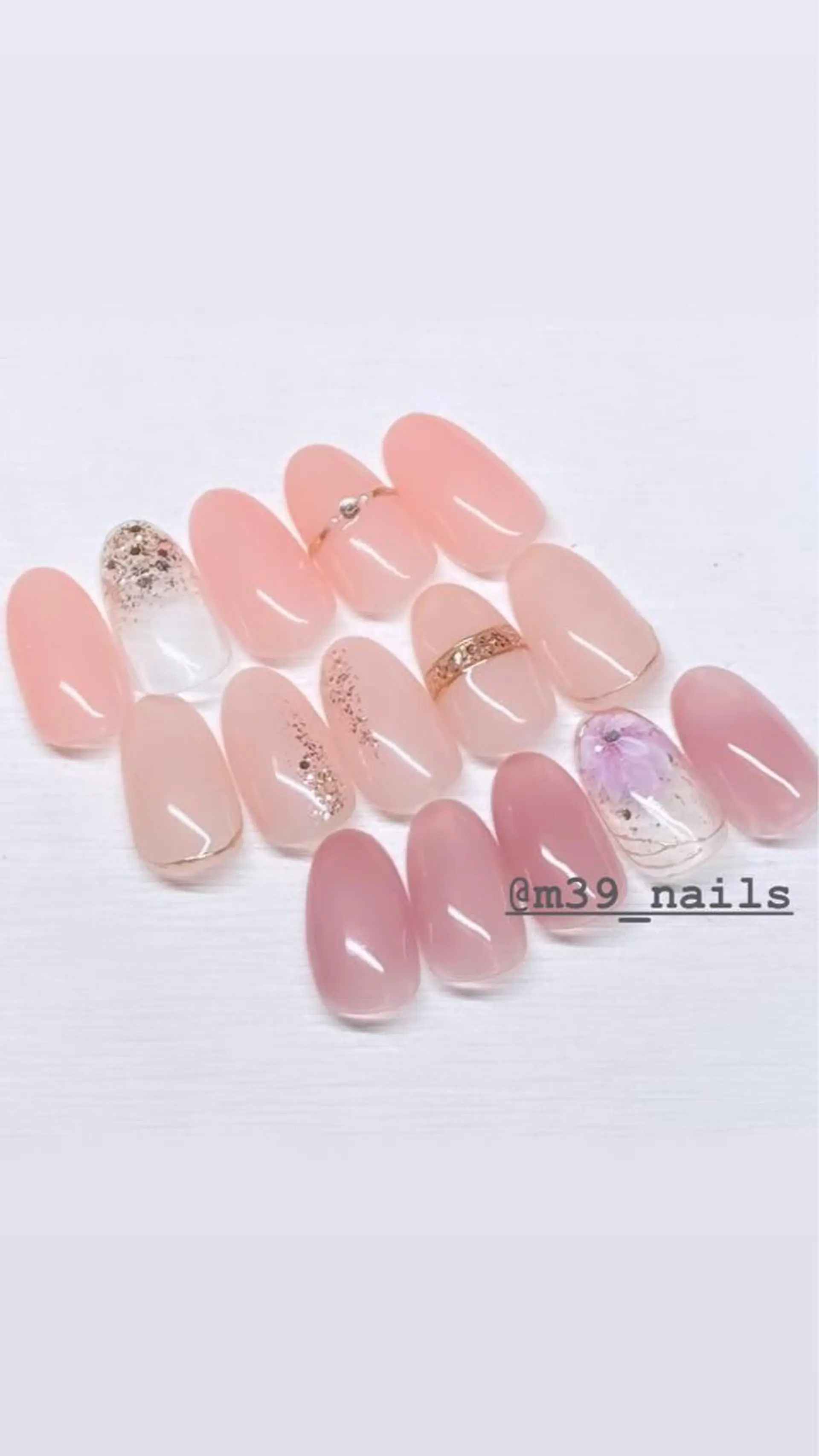 ネイル ハンドネイル 39-nails EharaMikuのネイルデザイン