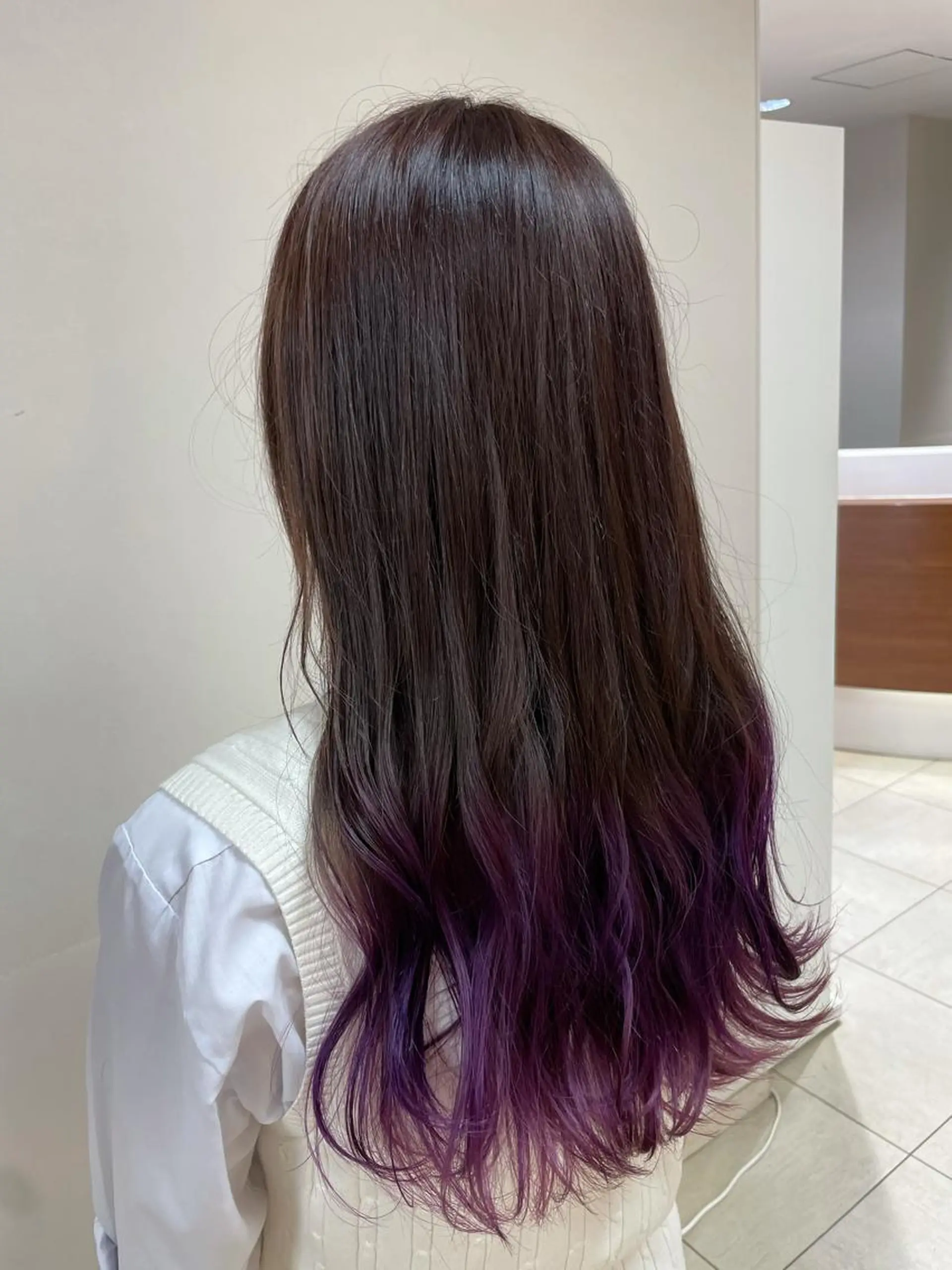 ロング カラー ヘアアレンジ ヘアカラー トリートメント 【Sweep】おじま のぞみのヘアスタイル