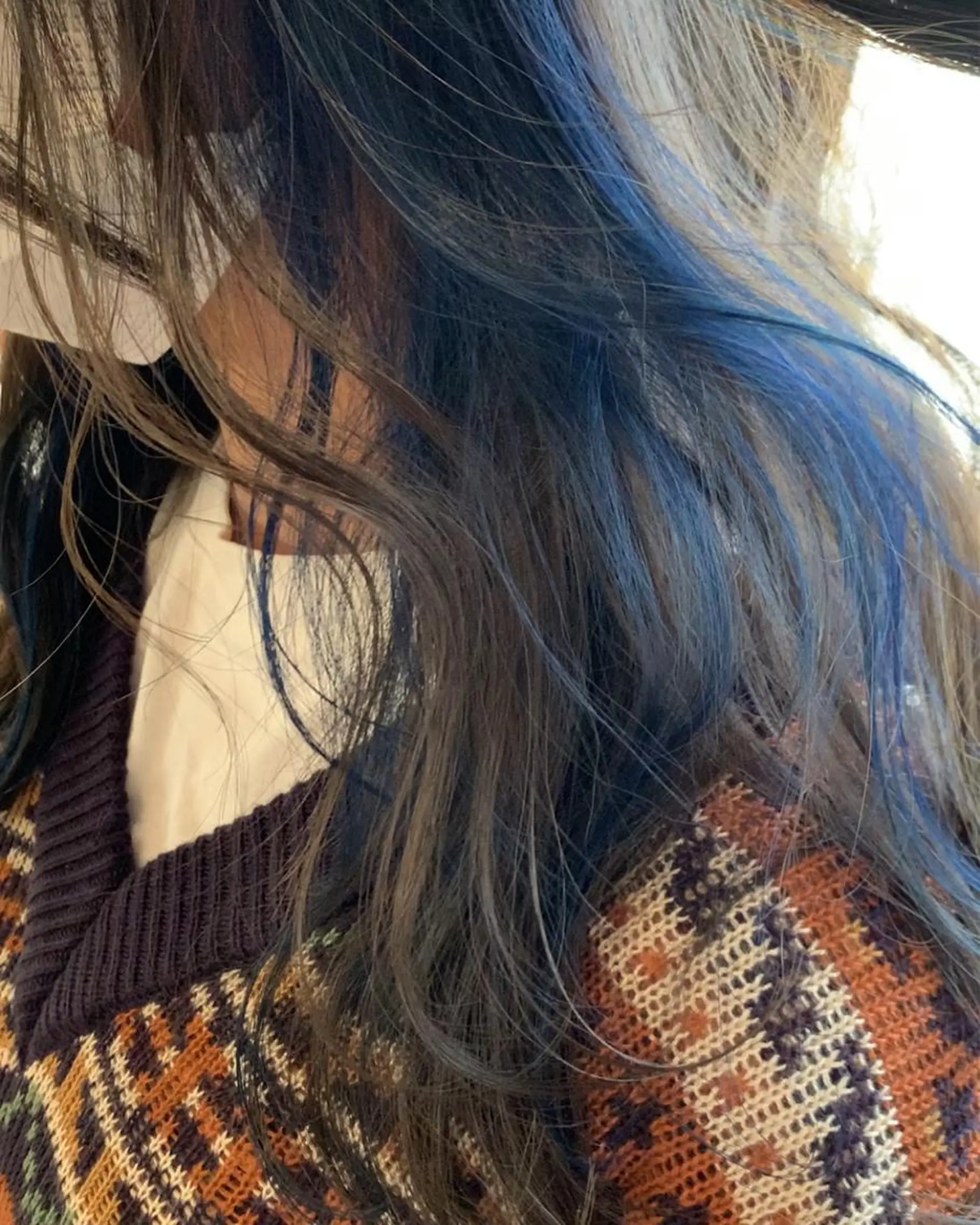 ロング 山中 かりんのヘアスタイル