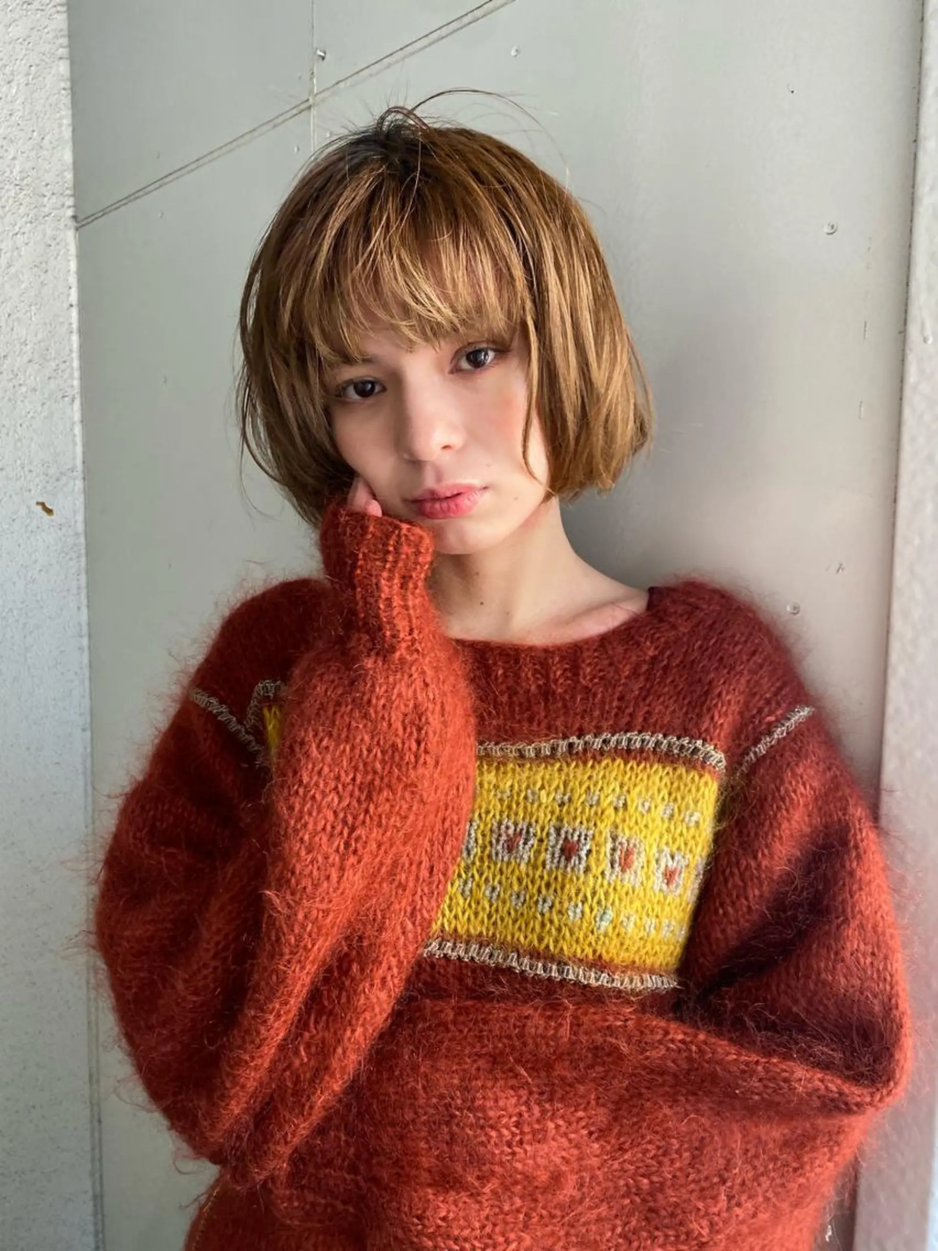 ショート カラー 無料カットモデル募集 🌱ひょうがのヘアスタイル