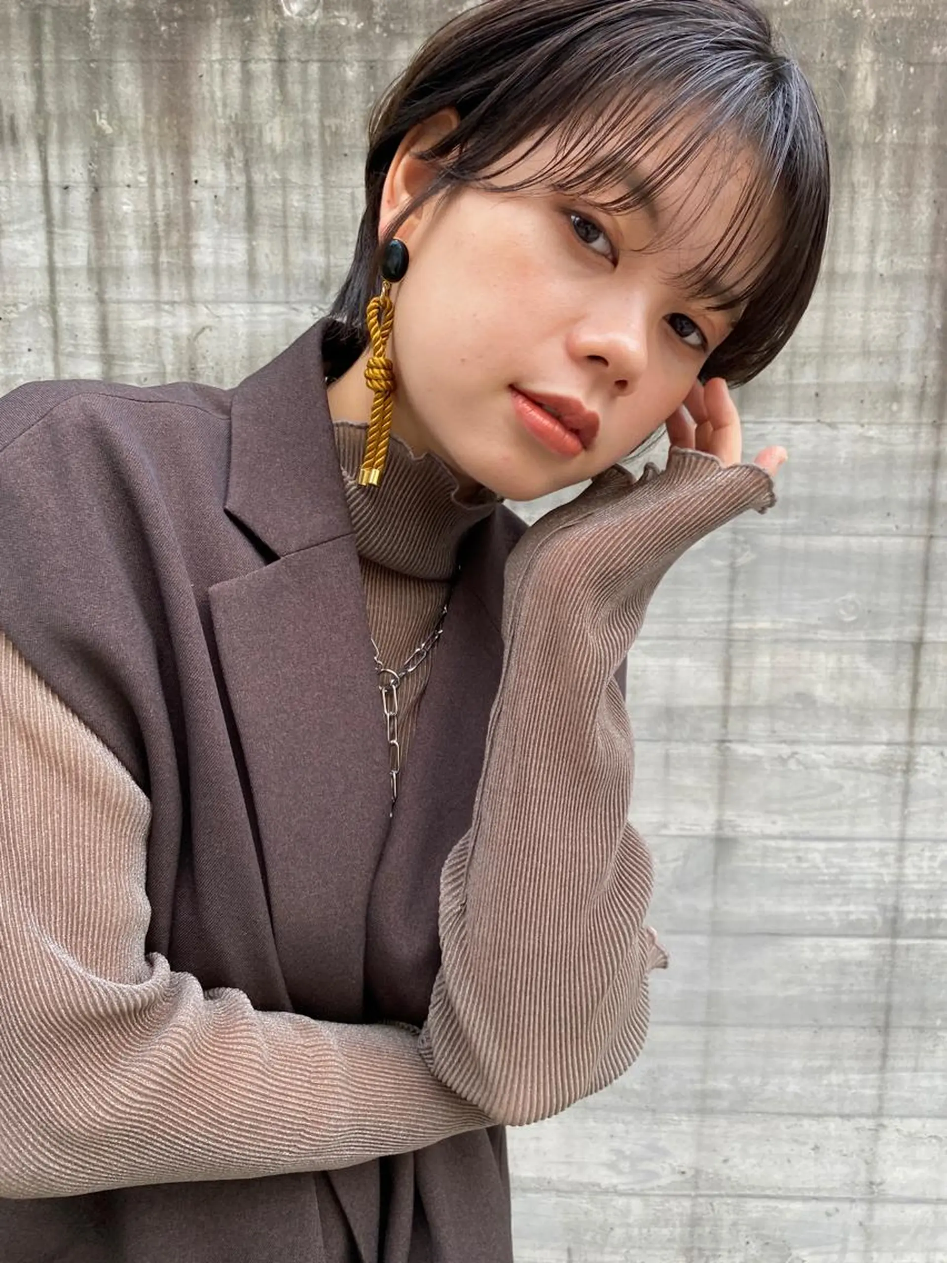 ショート カット ヘアカラー トリートメント ボブ / オージュア 🌸Mikuのヘアスタイル