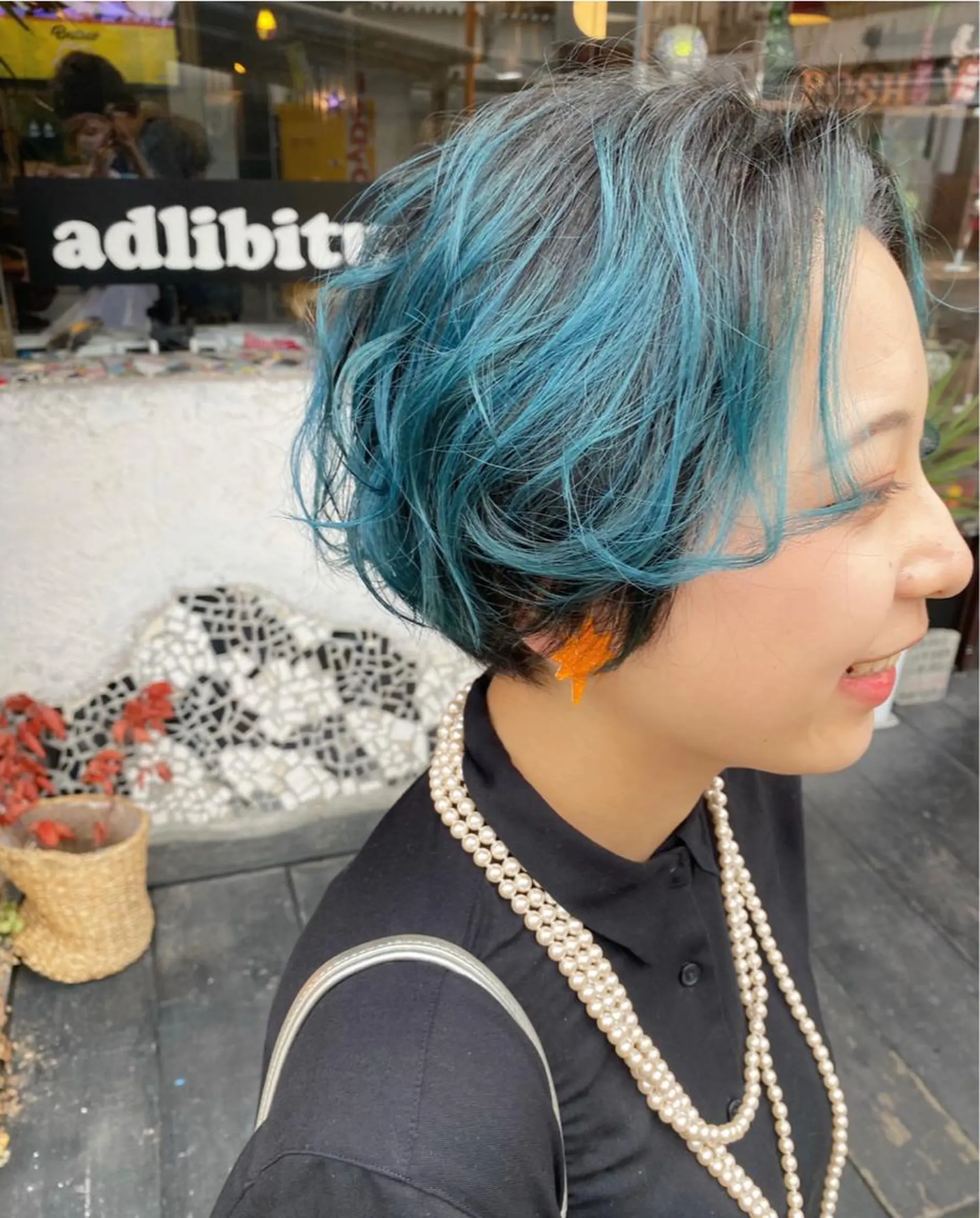 ショート カラー ヘアカラー 玉木 育実のヘアスタイル