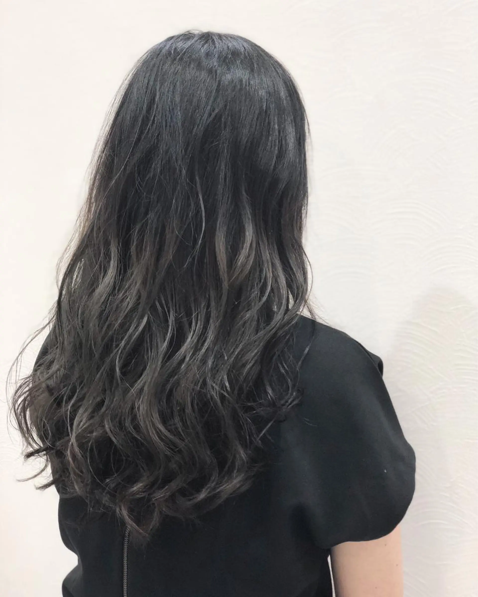 ロング カラー なかの たくみのヘアスタイル