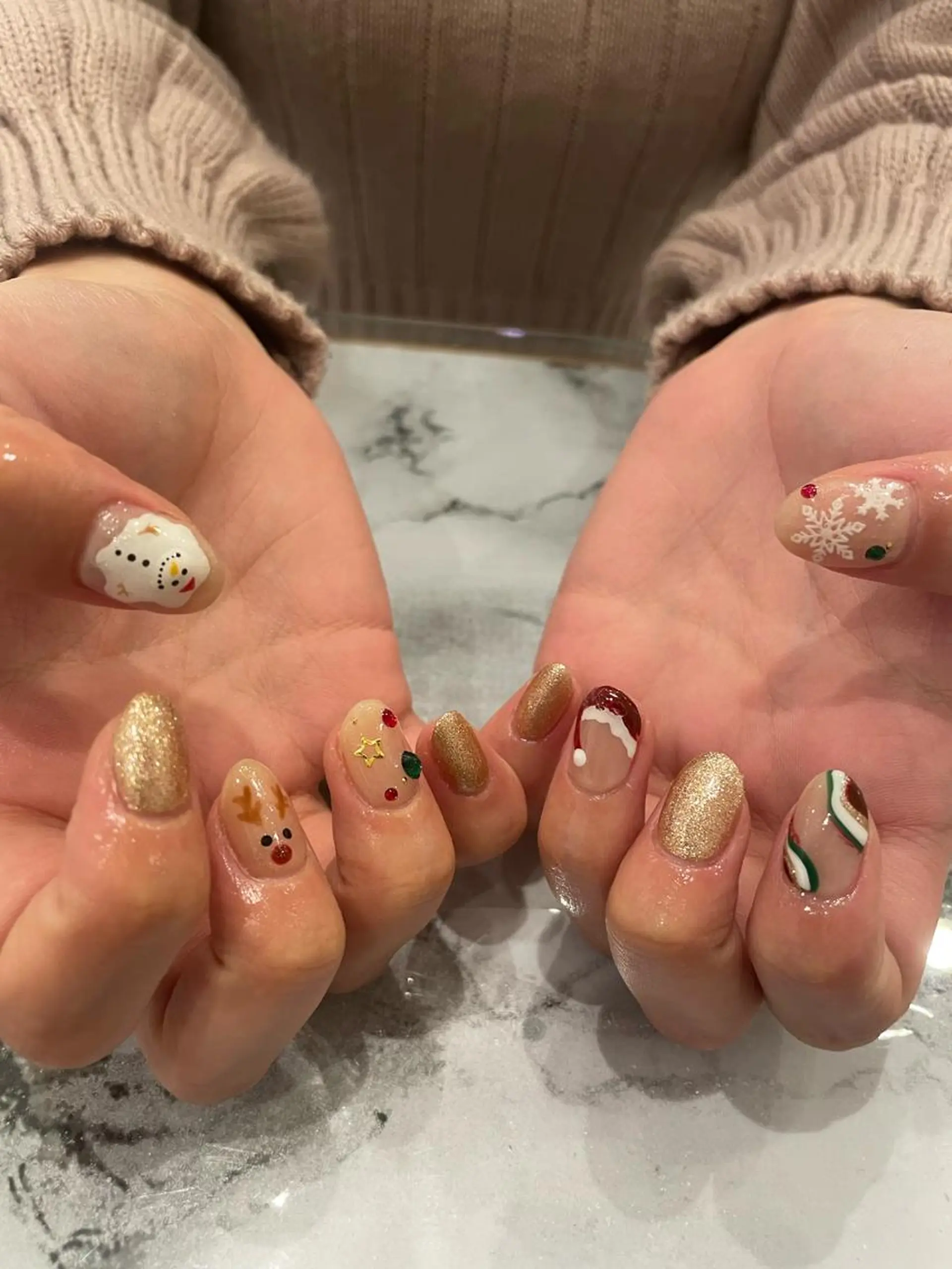 ネイル 束感まつ毛/ネイル/ LED♥KIRARAのマツエク・マツパデザイン