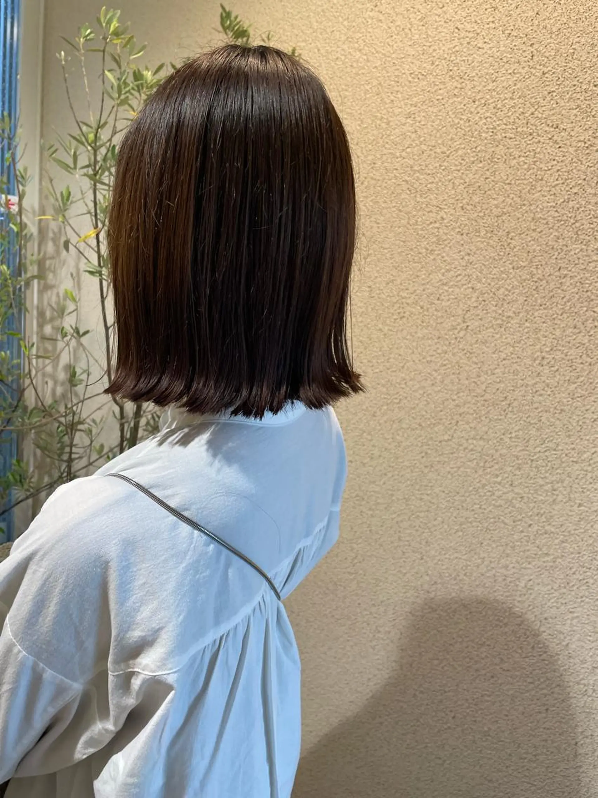 ミディアム 石戸 春菜のヘアスタイル