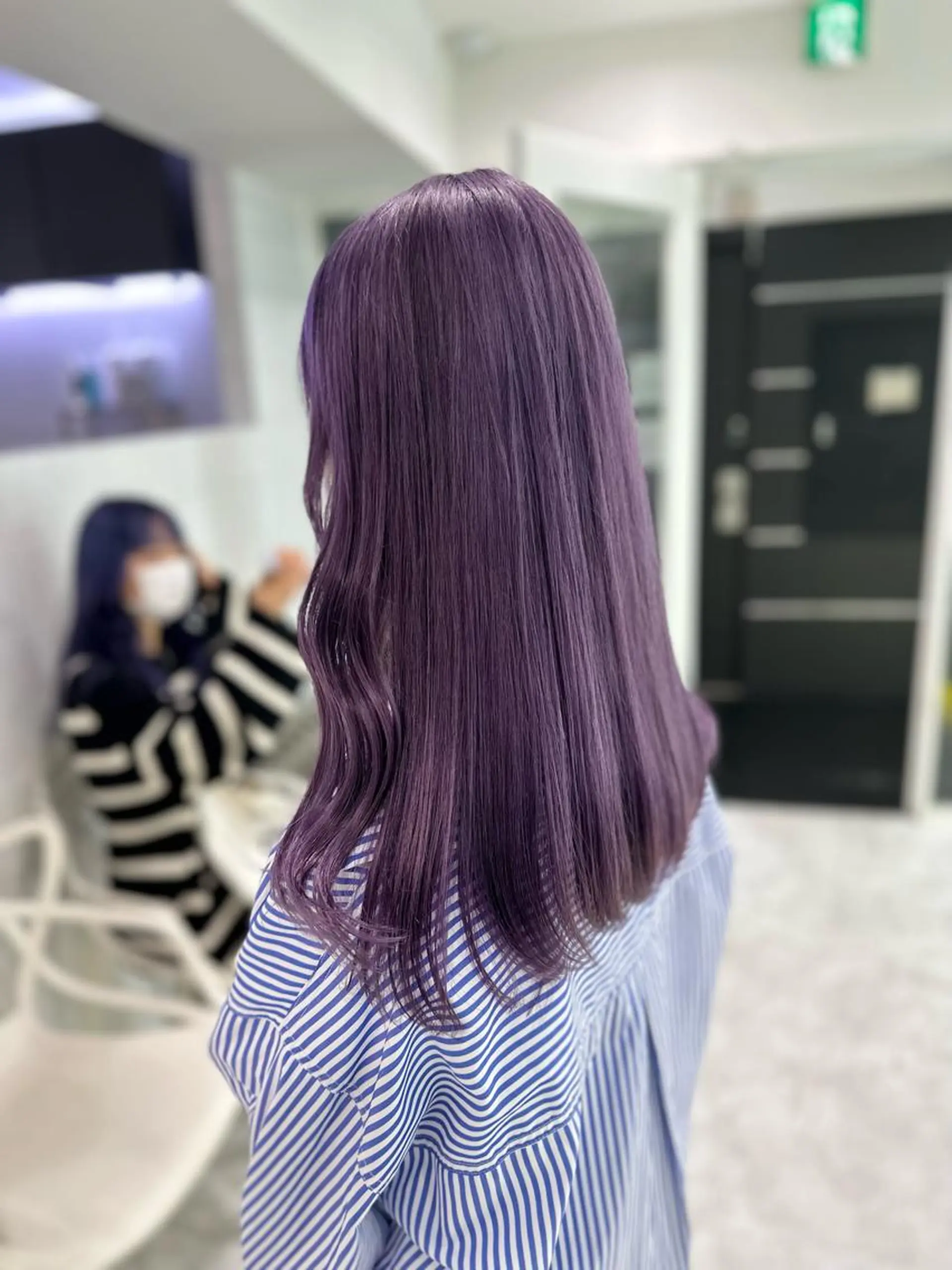 ロング カラー ヘアアレンジ Over hair_ misakiのヘアスタイル