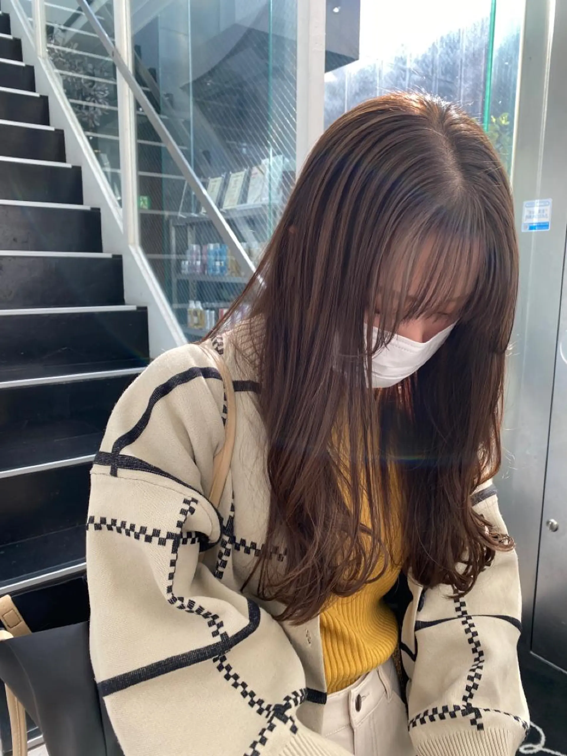 セミロング カラー とびまつ /ショート/脱白髪染のヘアスタイル