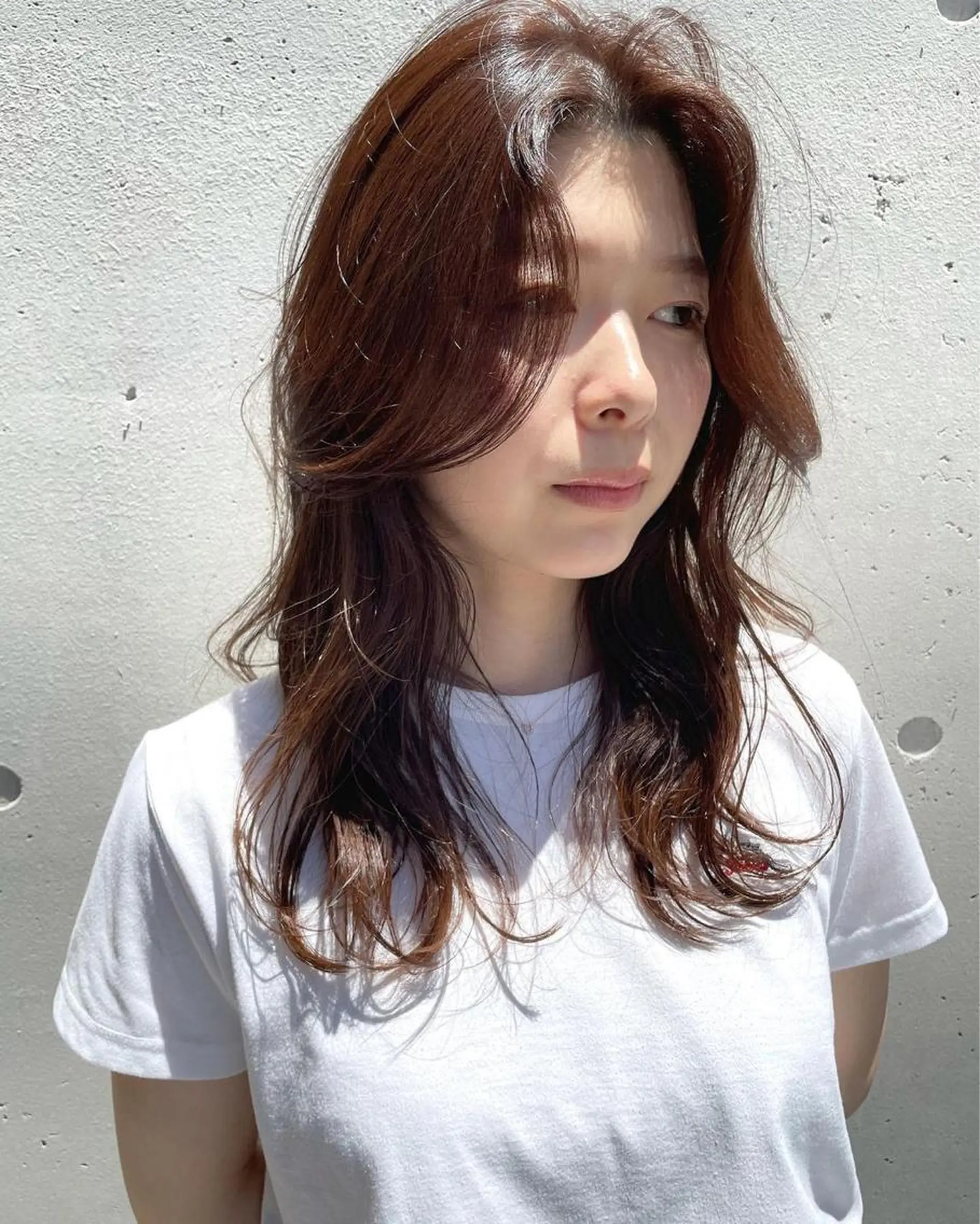 セミロング 中島 暢介のヘアスタイル