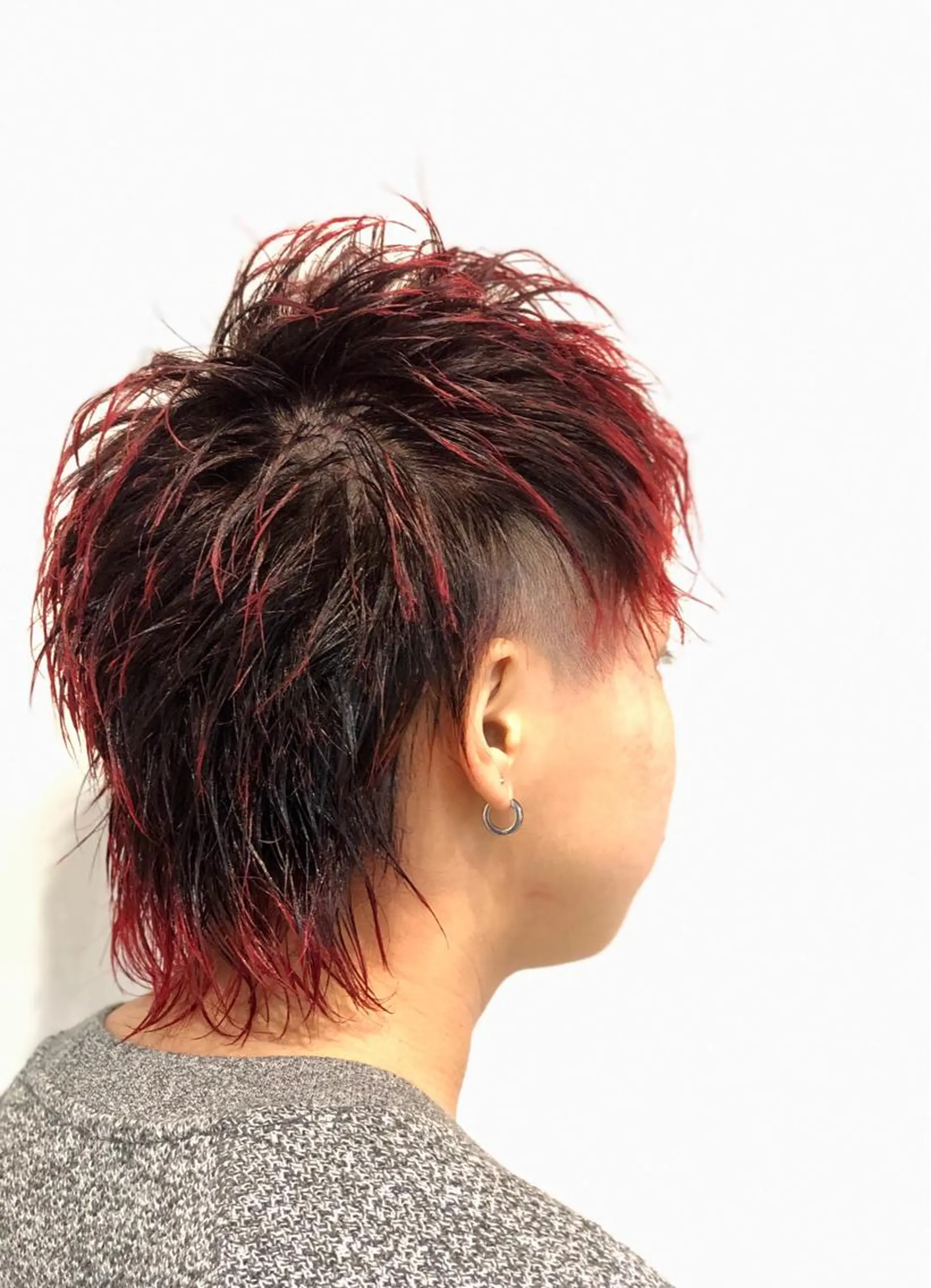 ショート メンズ メンズウルフカット ウルフカット MEN'S特化🌈 KATOのヘアスタイル
