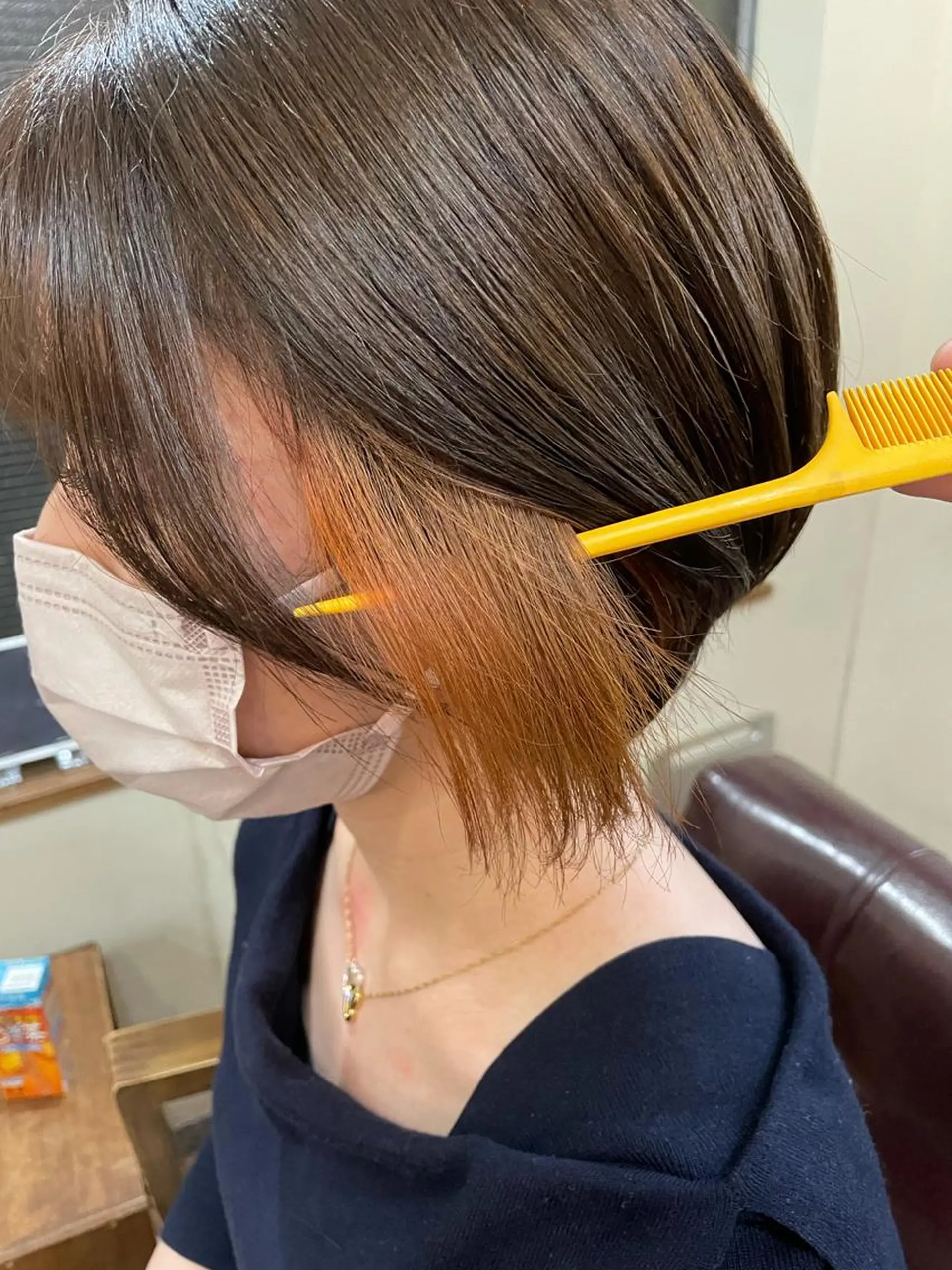 ショート ヘアカラー 縮毛矯正の達人 ☆ 松本のヘアスタイル