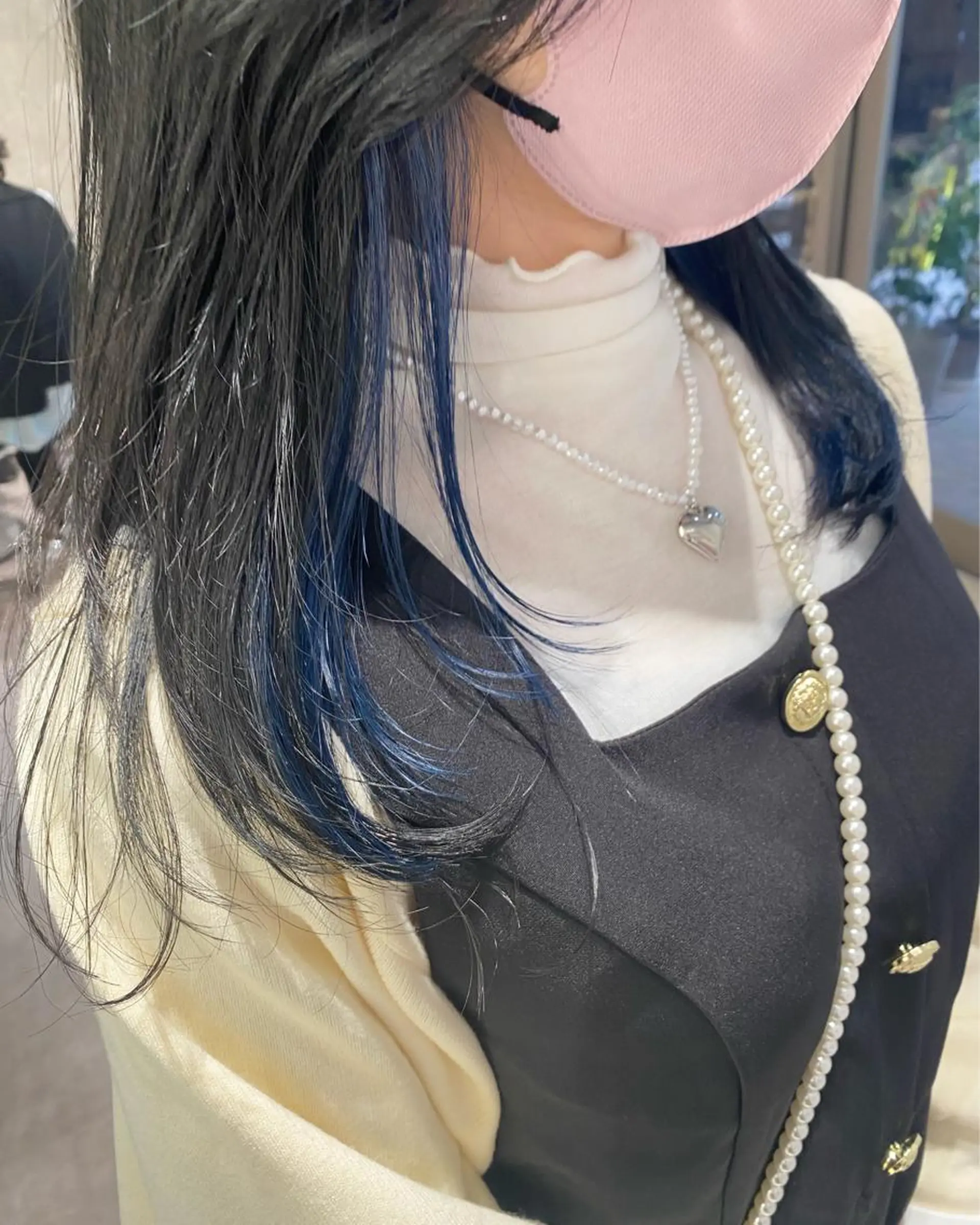 ロング ヘアカラー mina🪐立川駅/ 無料ショートカットのヘアスタイル