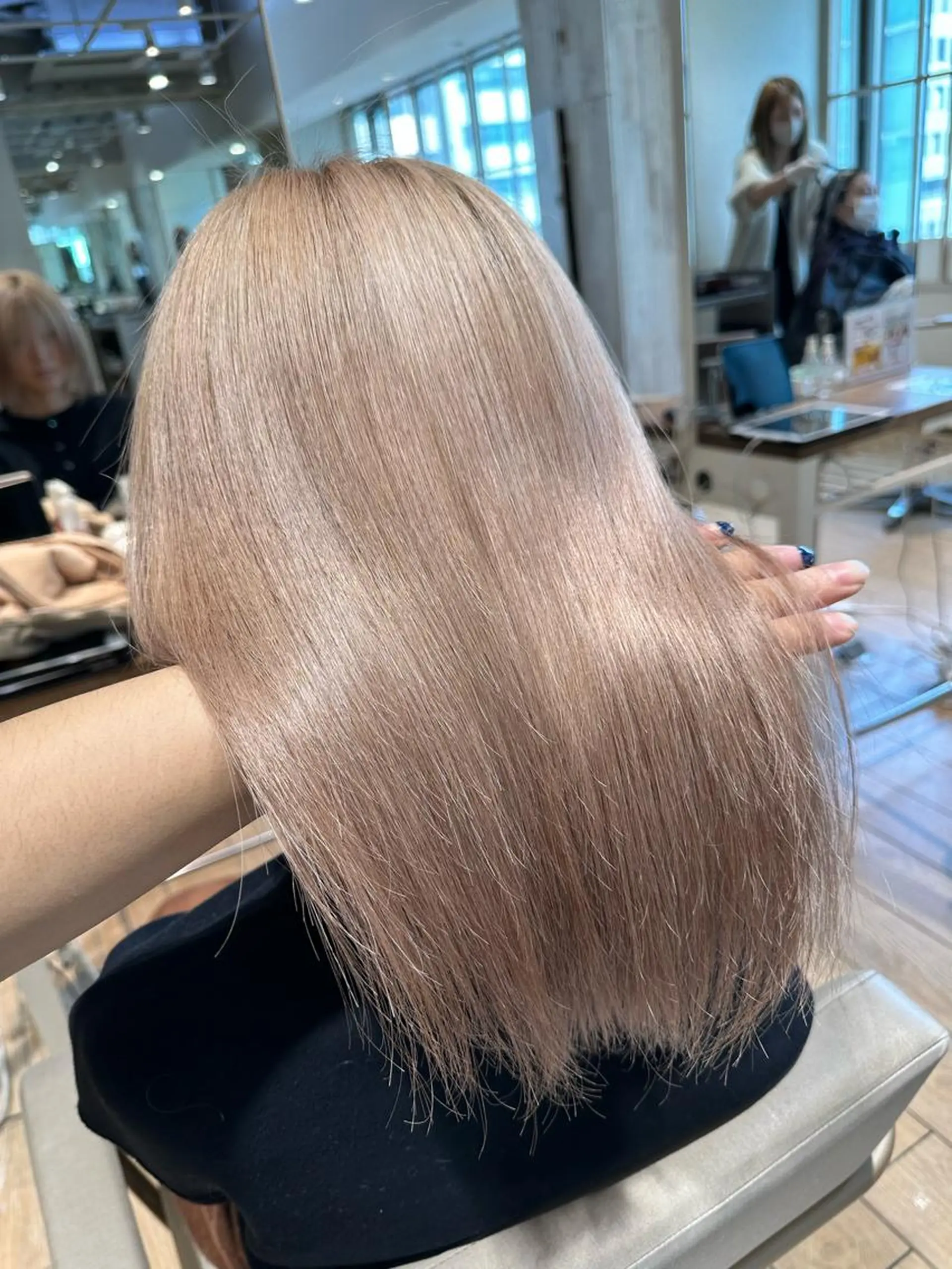 ミディアム 野呂 海吏のヘアスタイル