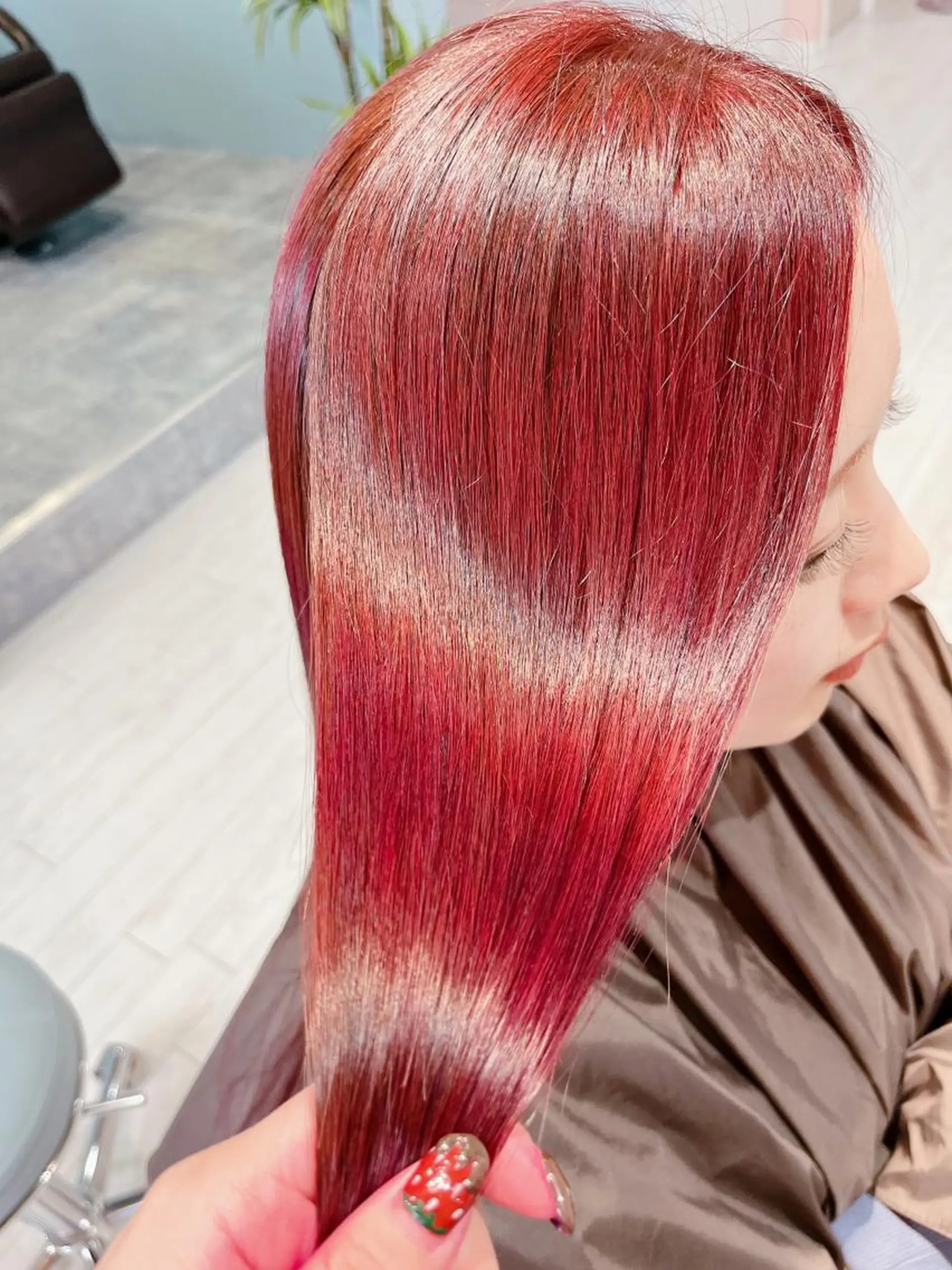 カラー ブリーチ ブリーチなしカラー ✨️💎山口 真依💎✨️のヘアスタイル