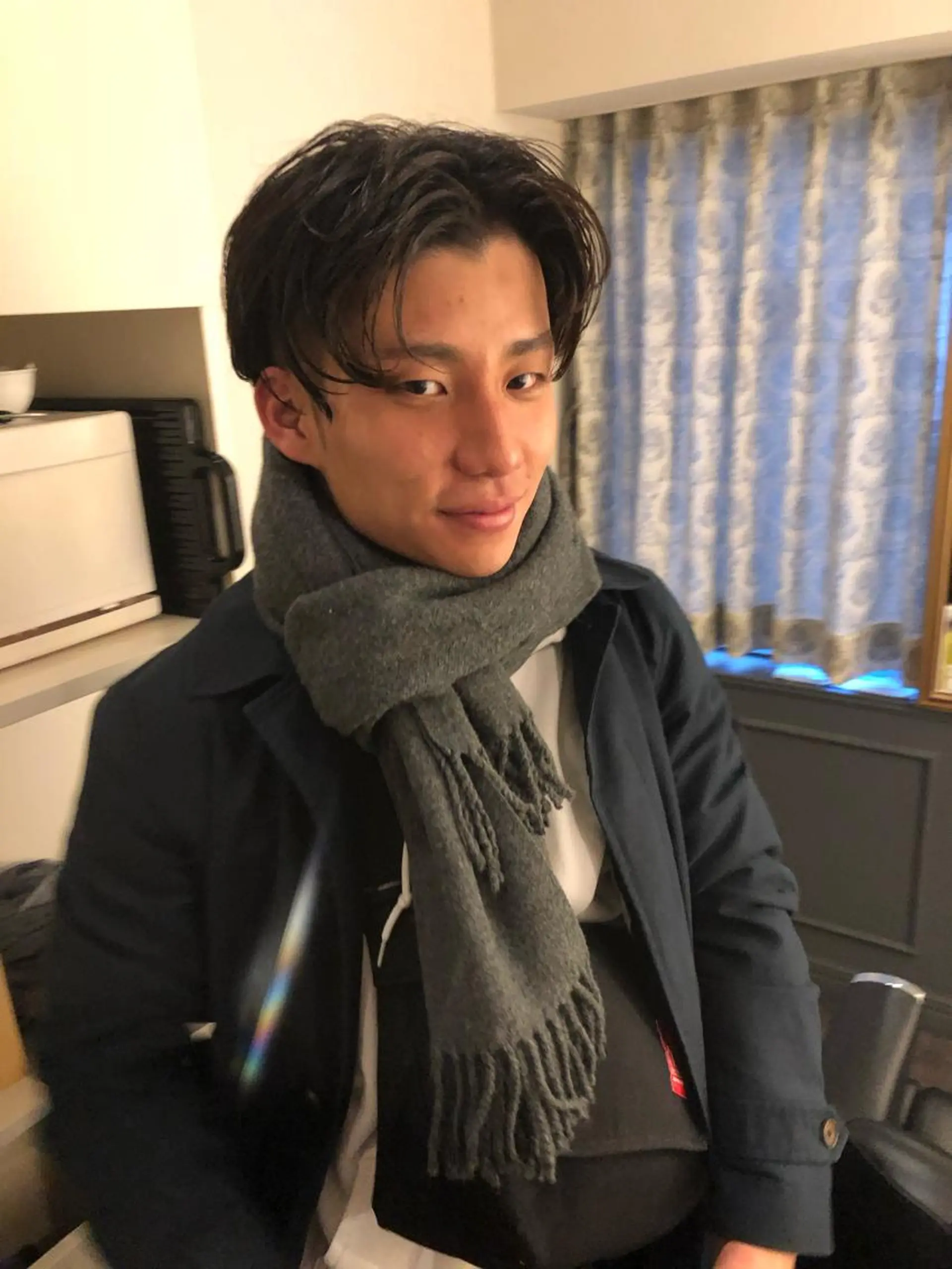 ミディアム パーマ メンズ 【メンズ特化サロン】 【サロモ特別価格】のヘアスタイル