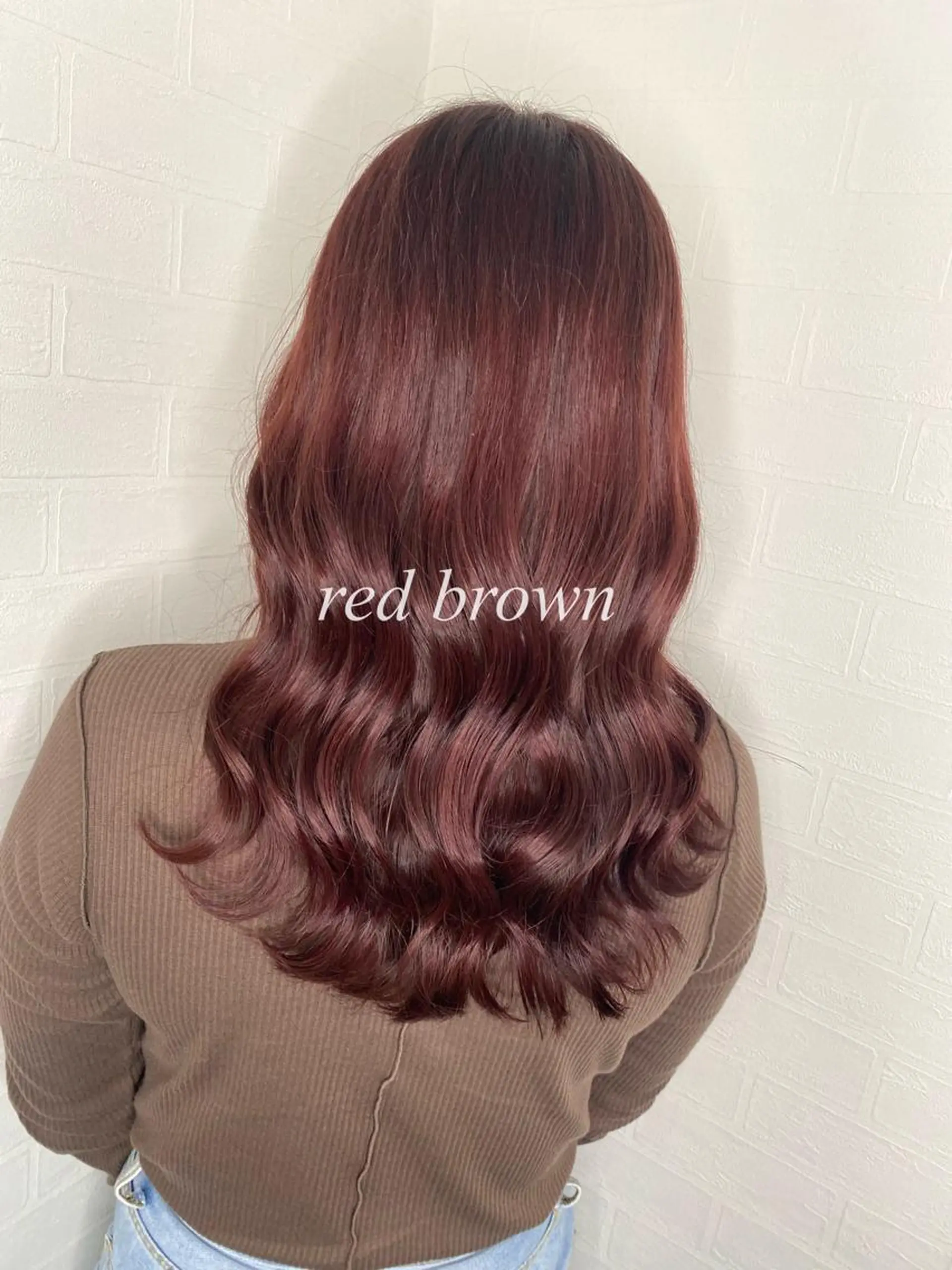 セミロング カラー ブリーチカラー特化 U-topia小島のヘアスタイル